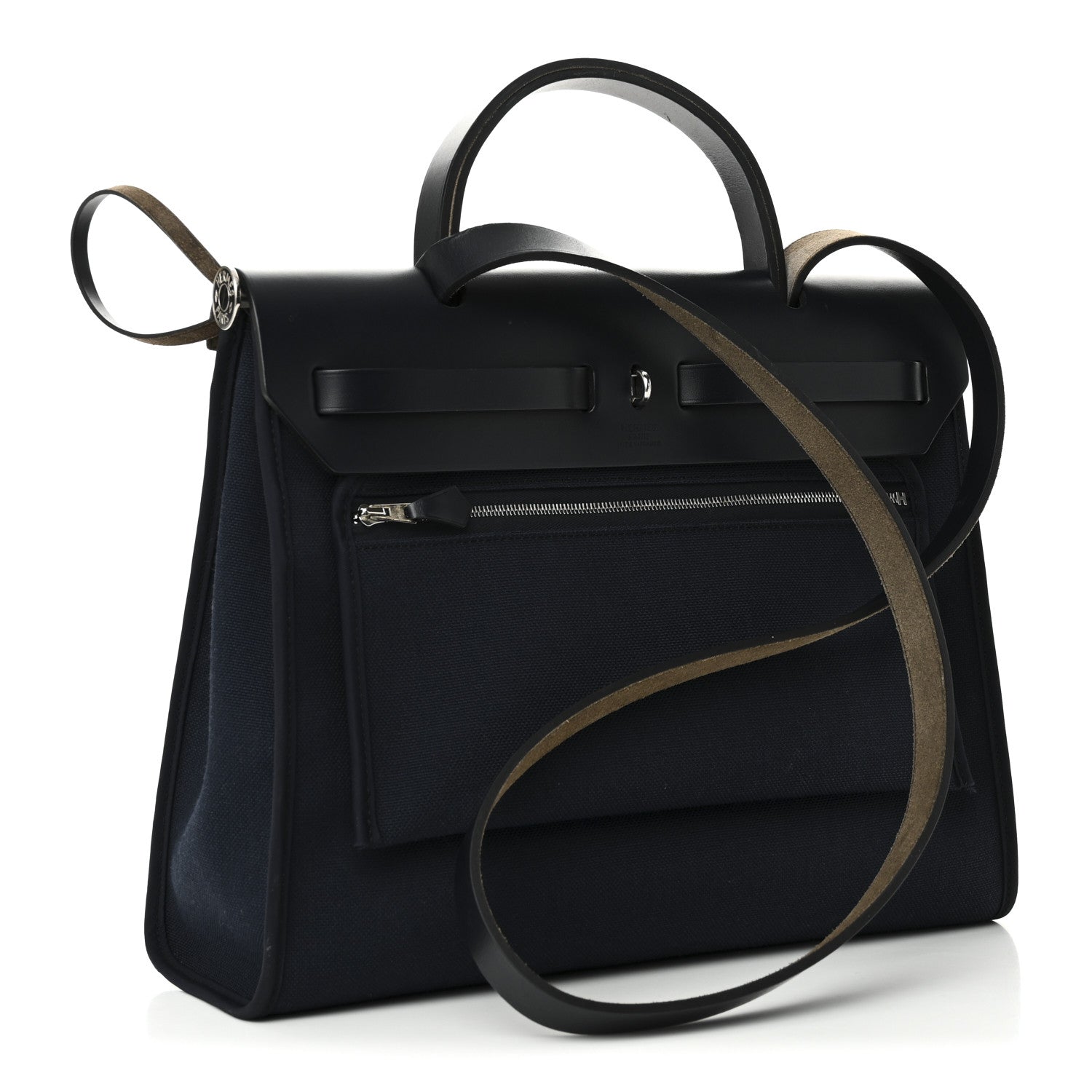 Military Toile Vache Hunter Herbag Zip PM 31 Bleu Marine Bleu Indigo