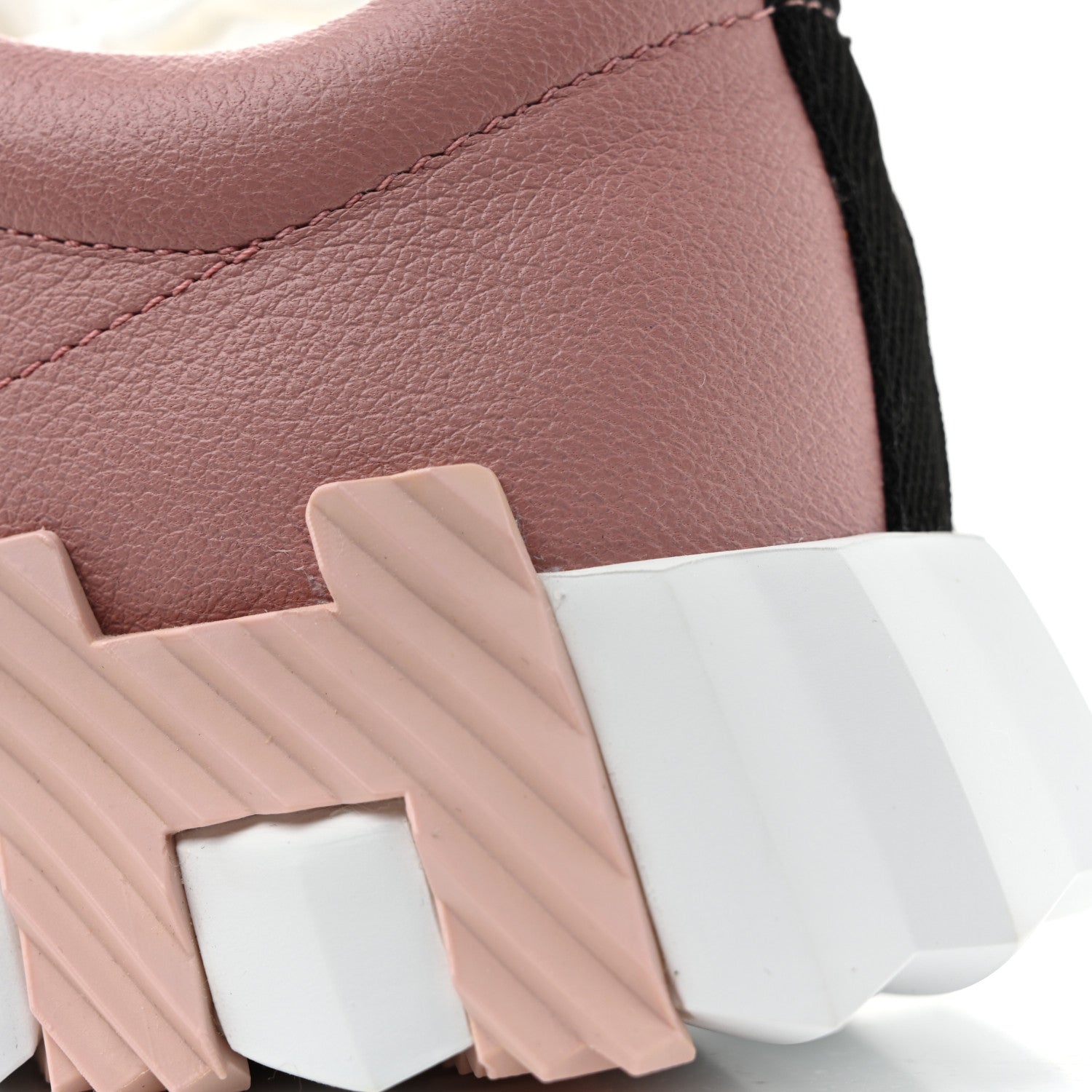 Sport Goatskin Suede Goatskin Womens Bouncing Sneakers 35.5 Rose Aquarelle