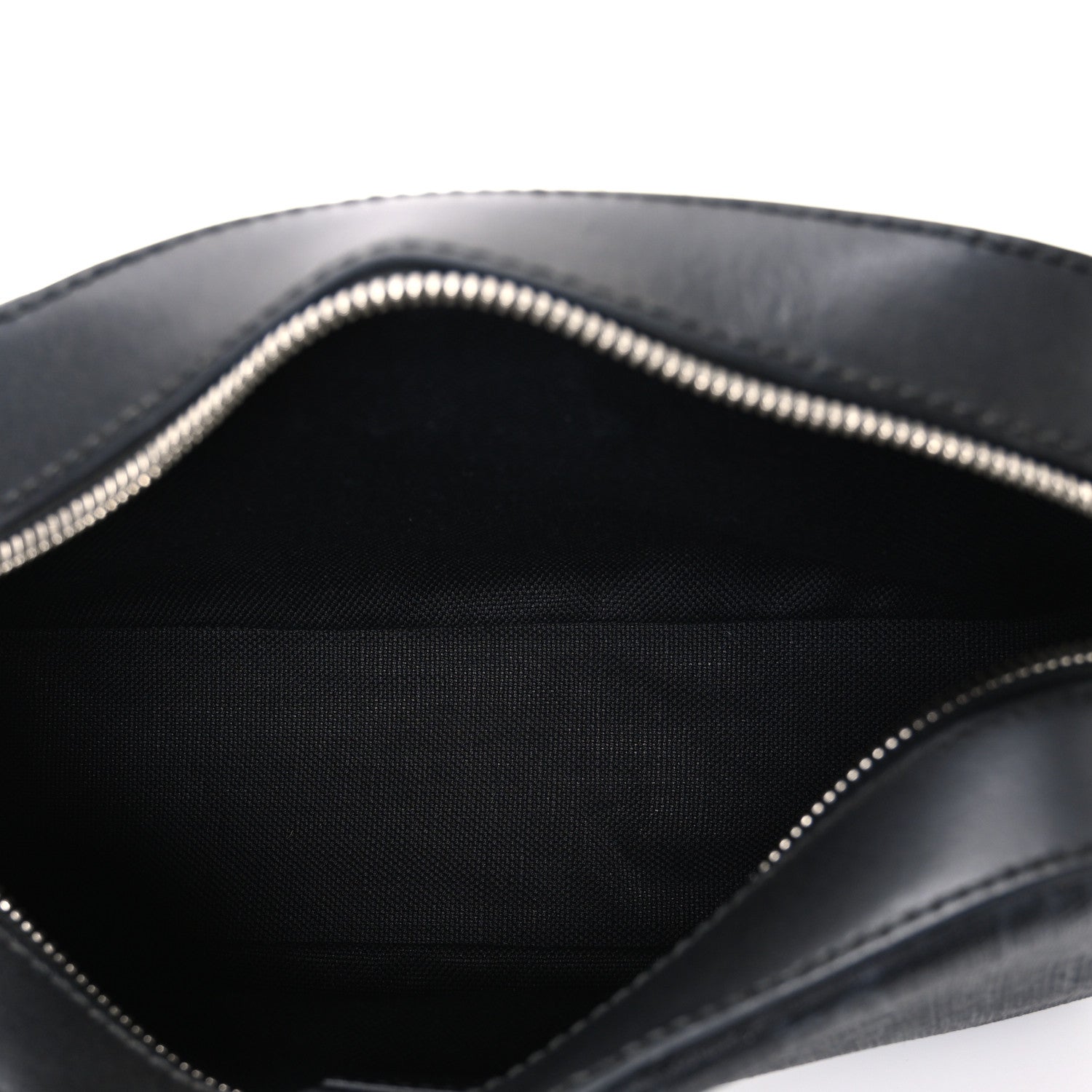 GG Supreme Monogram Web Shoulder Bag Black Grey