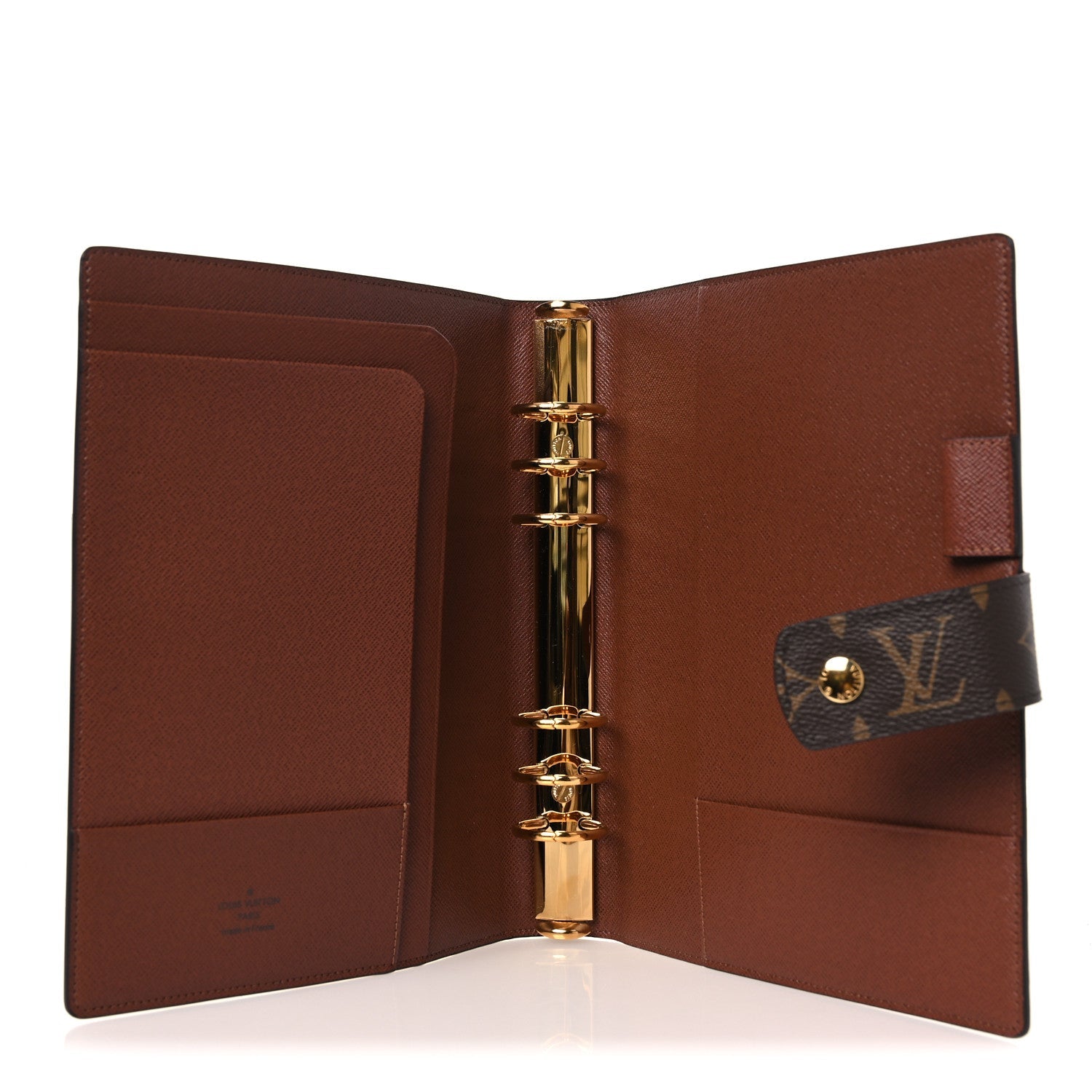Monogram Large Ring Agenda Cover