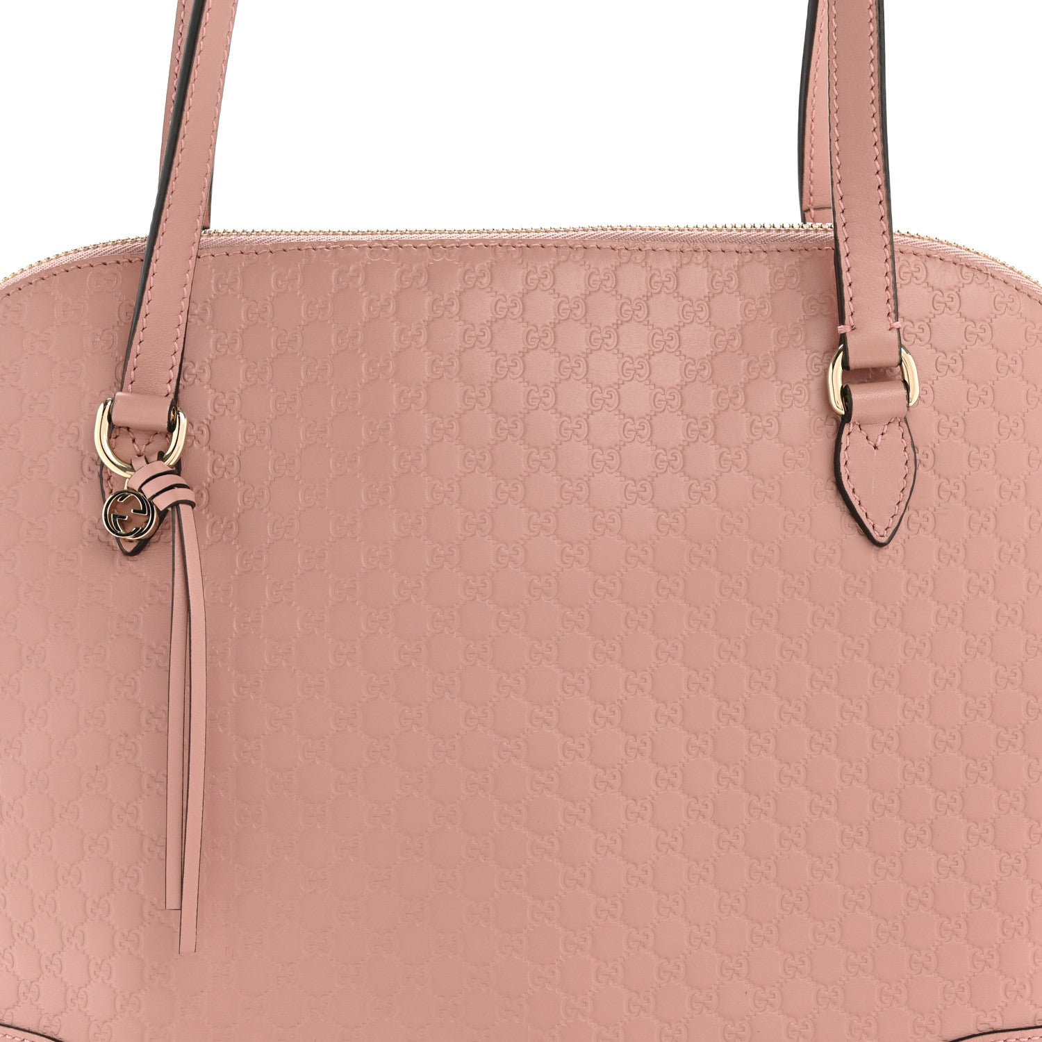 Soft Microguccissima Medium Bree Shoulder Bag Soft Pink