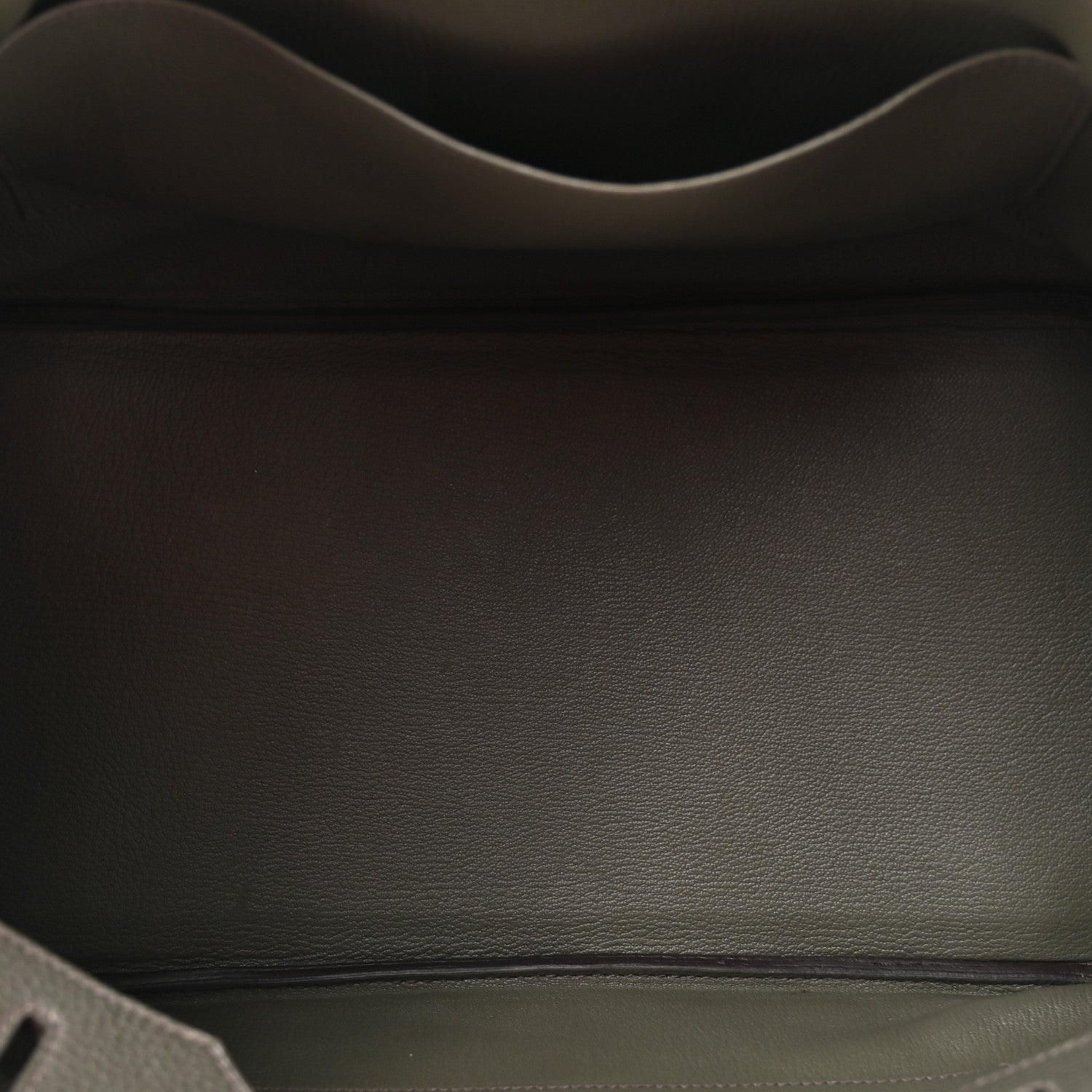 Taurillon Clemence Birkin 35 Vert De Gris