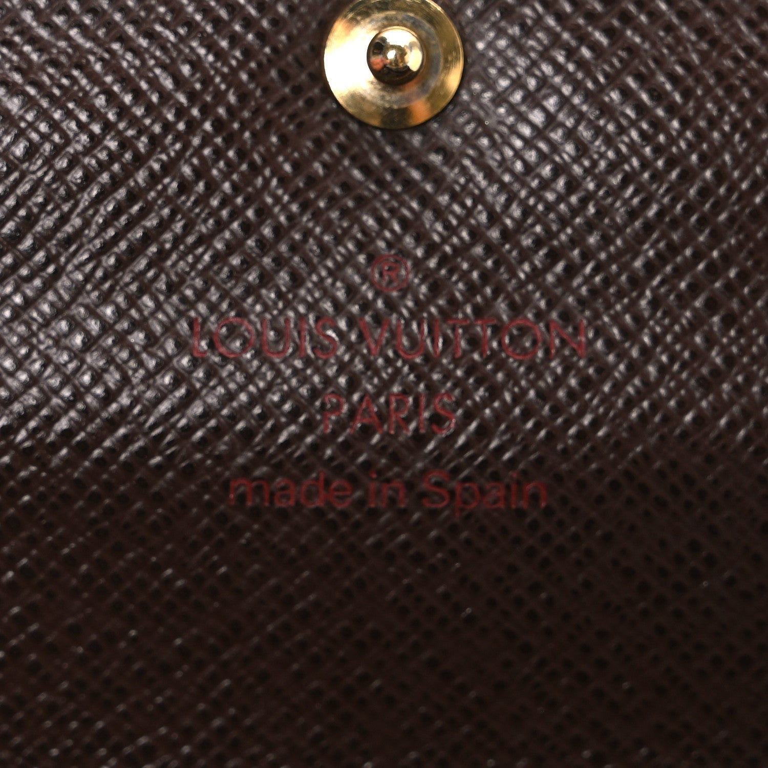 Damier Ebene Sarah Wallet