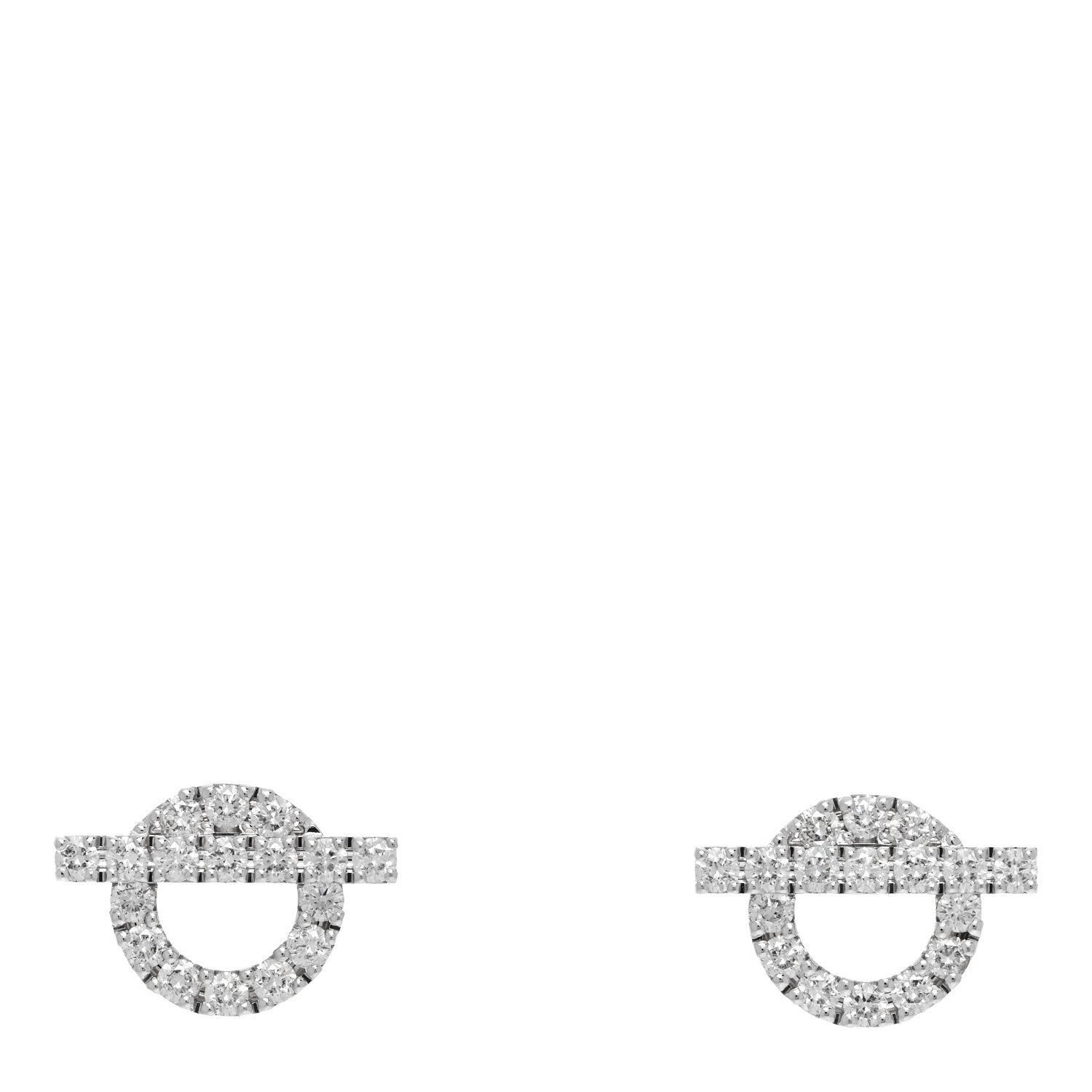 18K White Gold Diamond Finesse Earrings