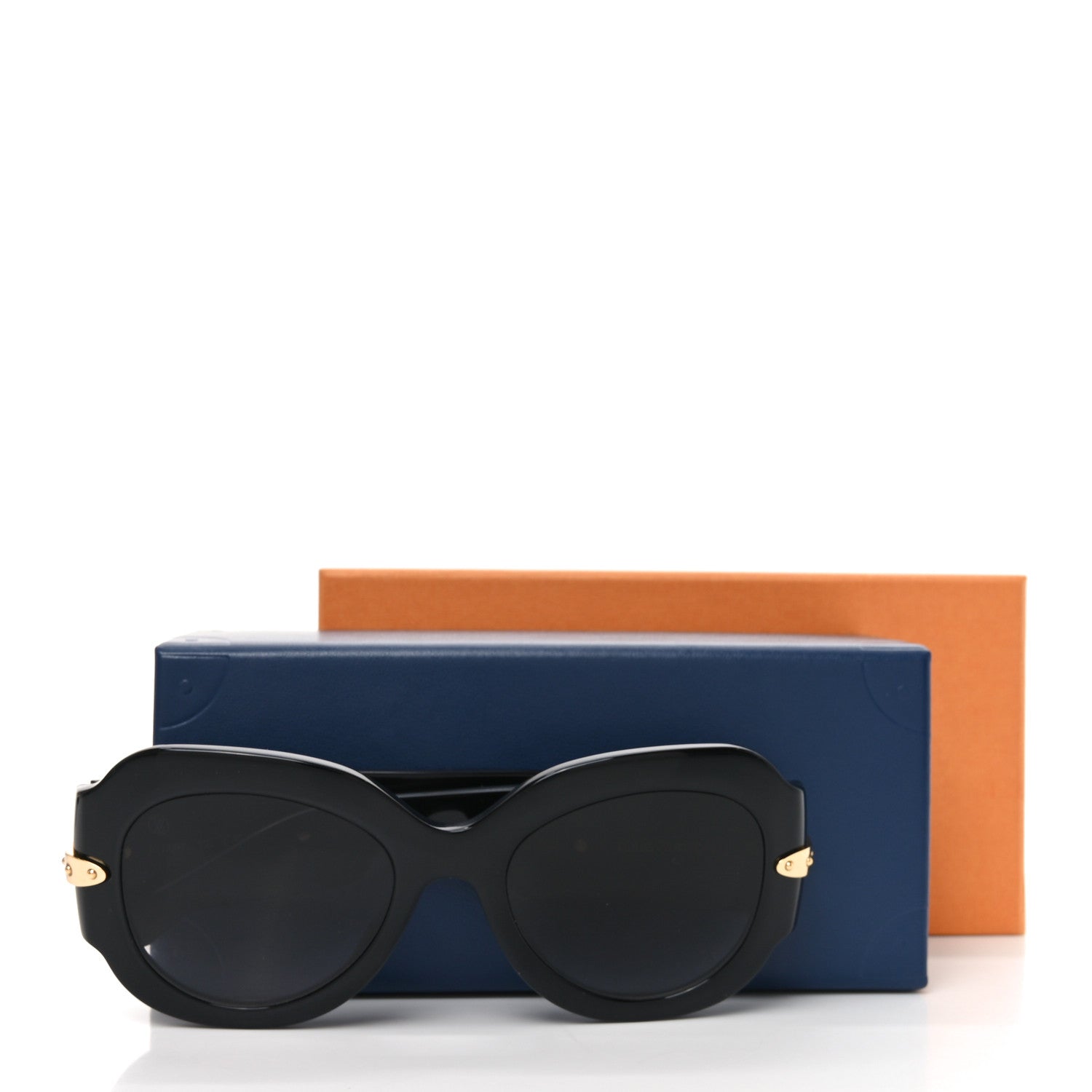 Acetate Paris Texas Sunglasses Z1132W Black