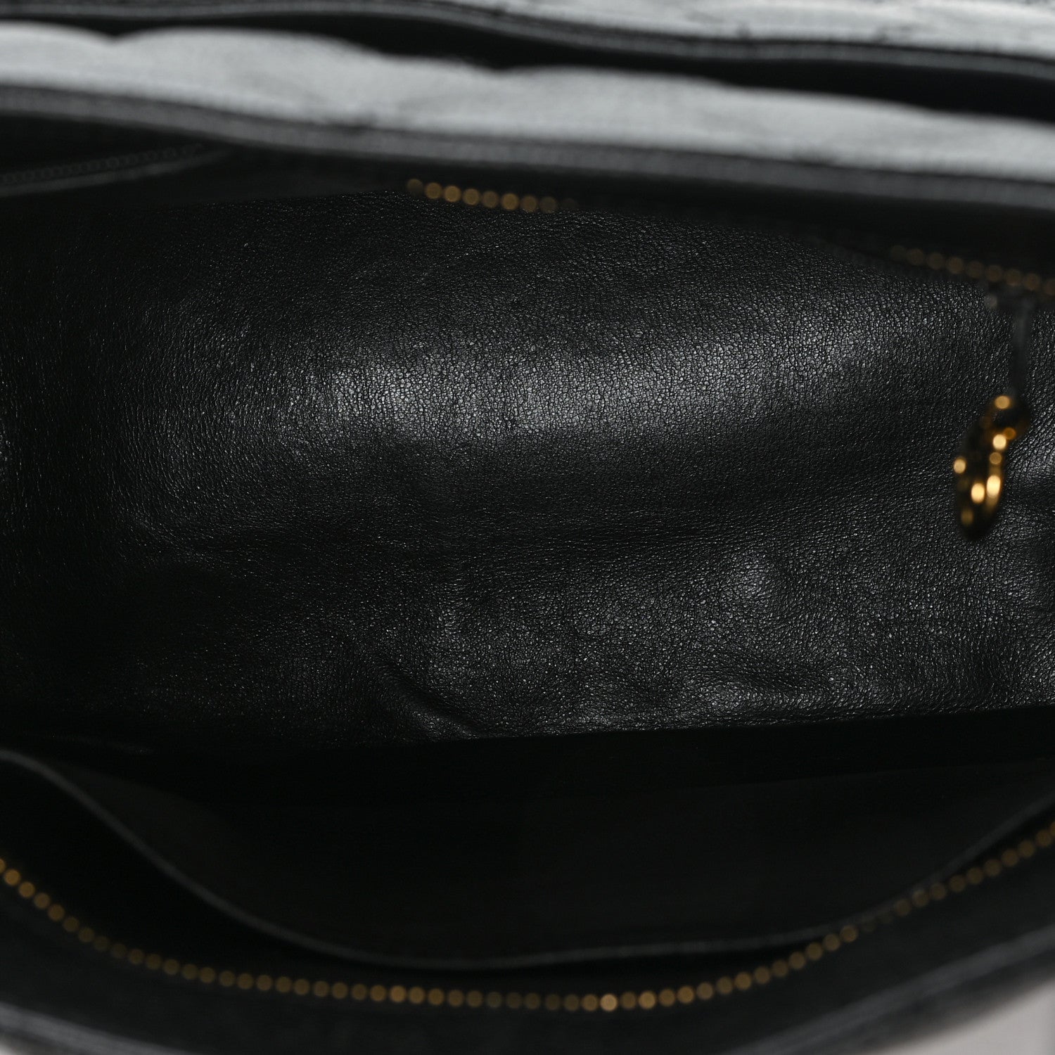 Caviar Quilted Medallion Tote Black