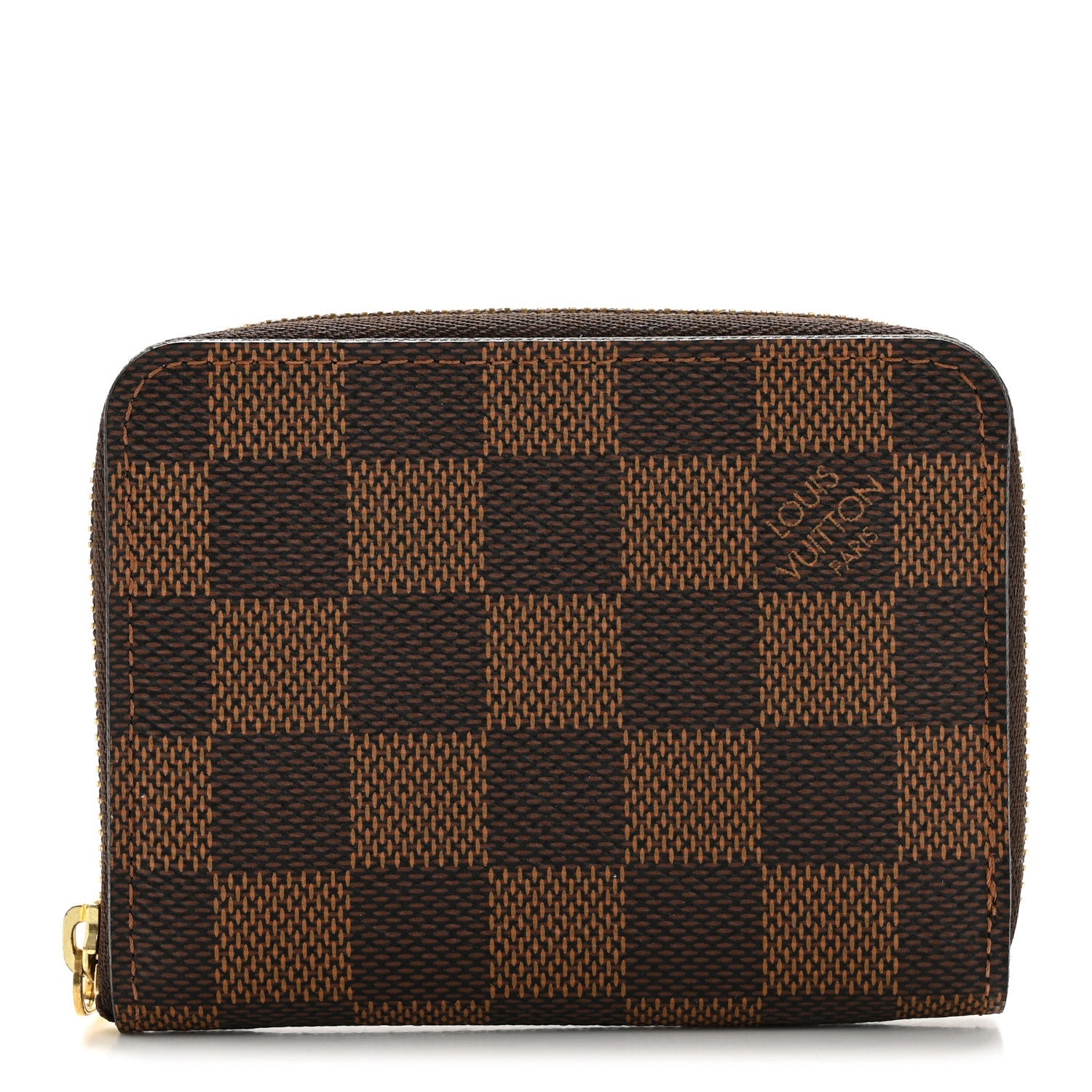 Damier Ebene Zippy Coin Purse