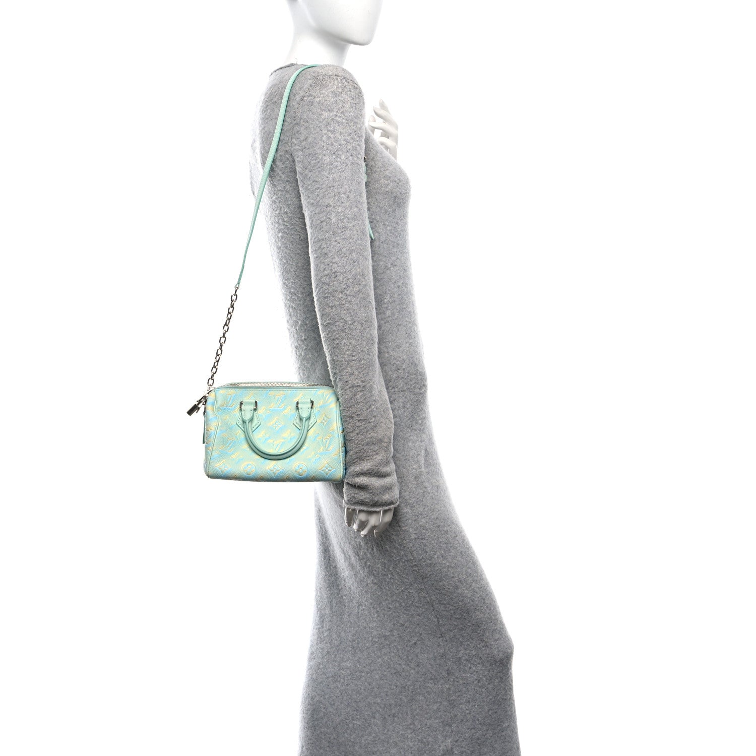Empreinte Monogram Summer Stardust Speedy 20 Water Green