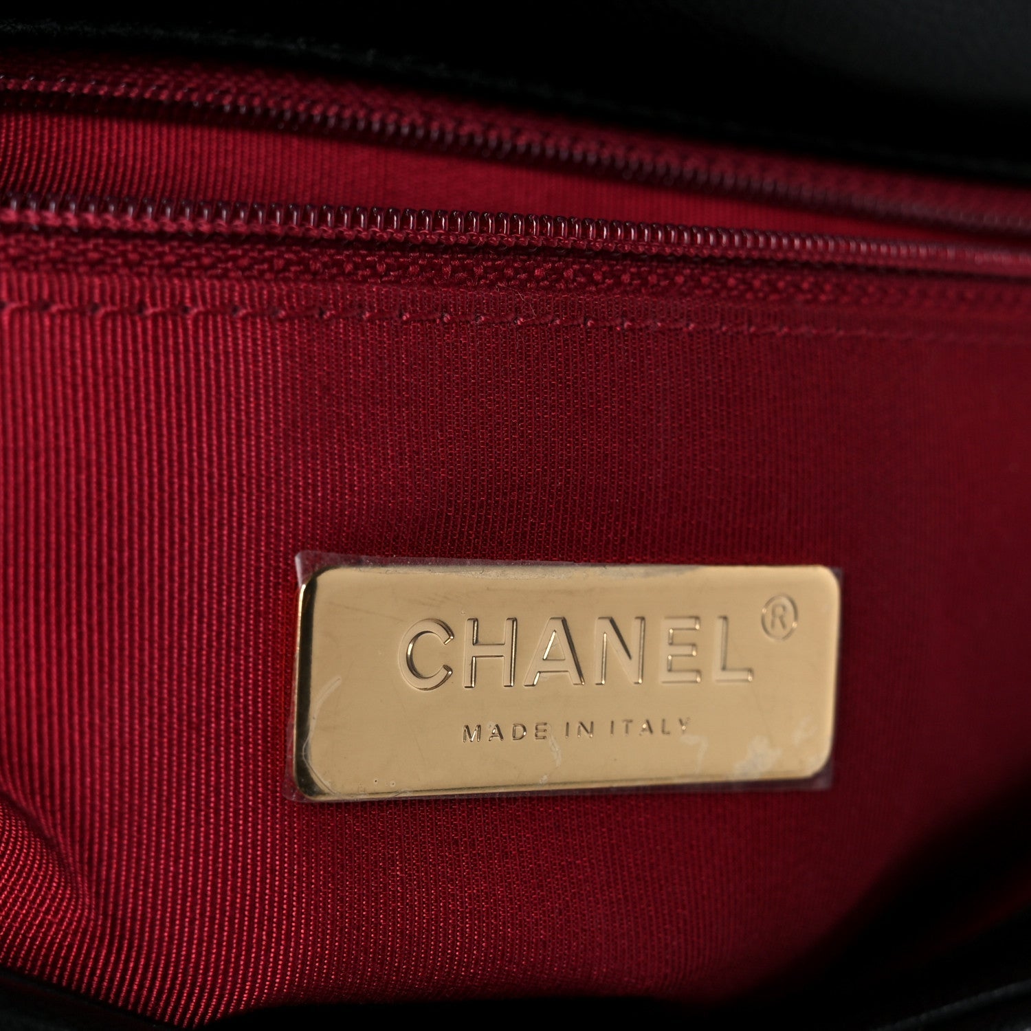 Lambskin Quilted Medium Chanel 19 Flap Black