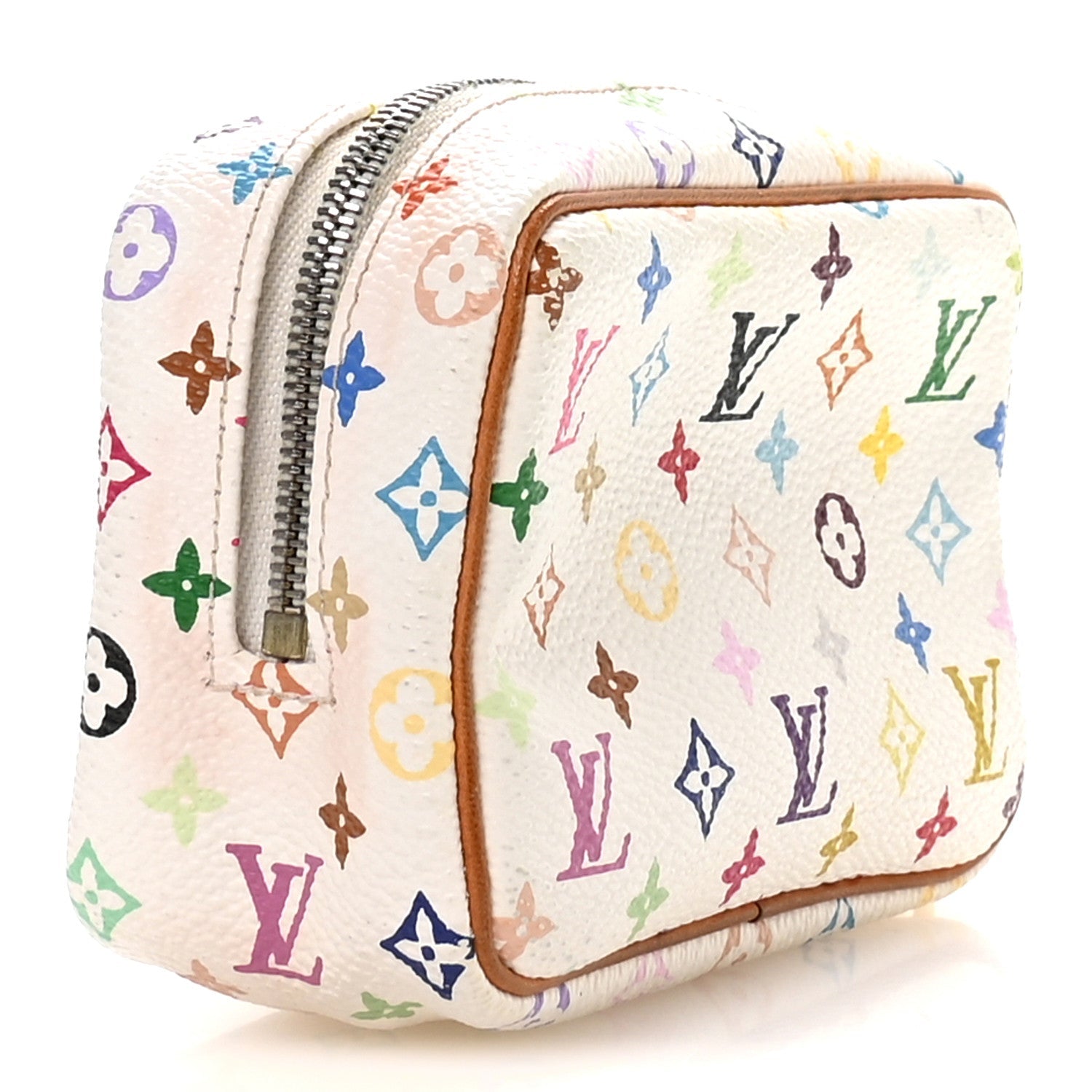 Monogram Multicolor Trousse Wapity White