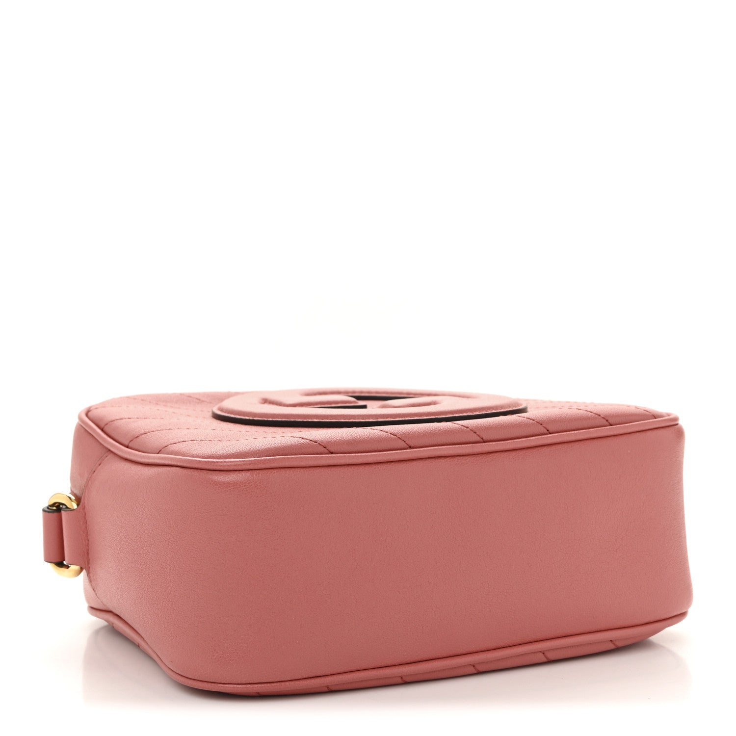 Sakai Be Green Calfskin Diagonal Stitched Small Blondie Shoulder Bag Gorgeus Grace