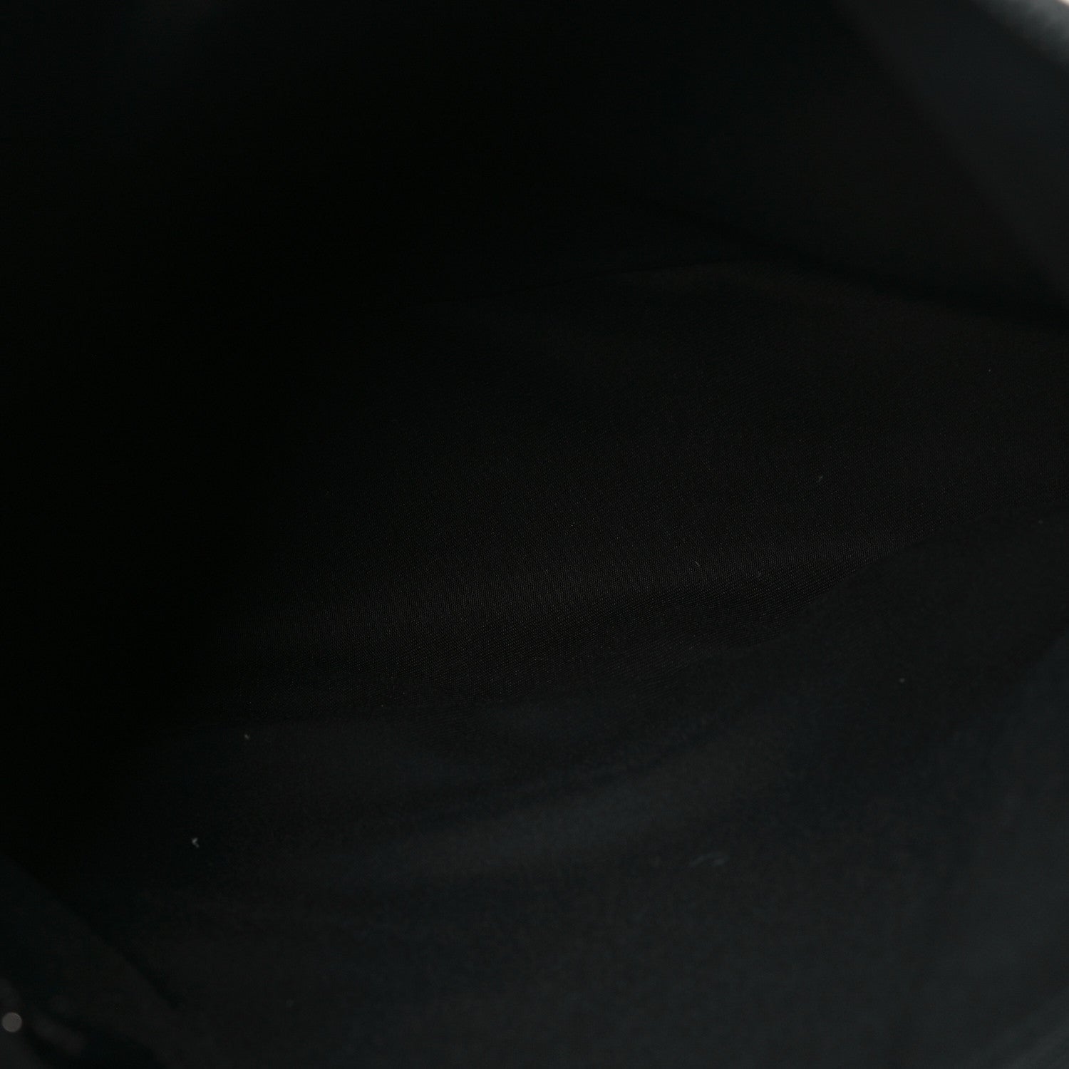 Nylon Monogram Small Hobo Black