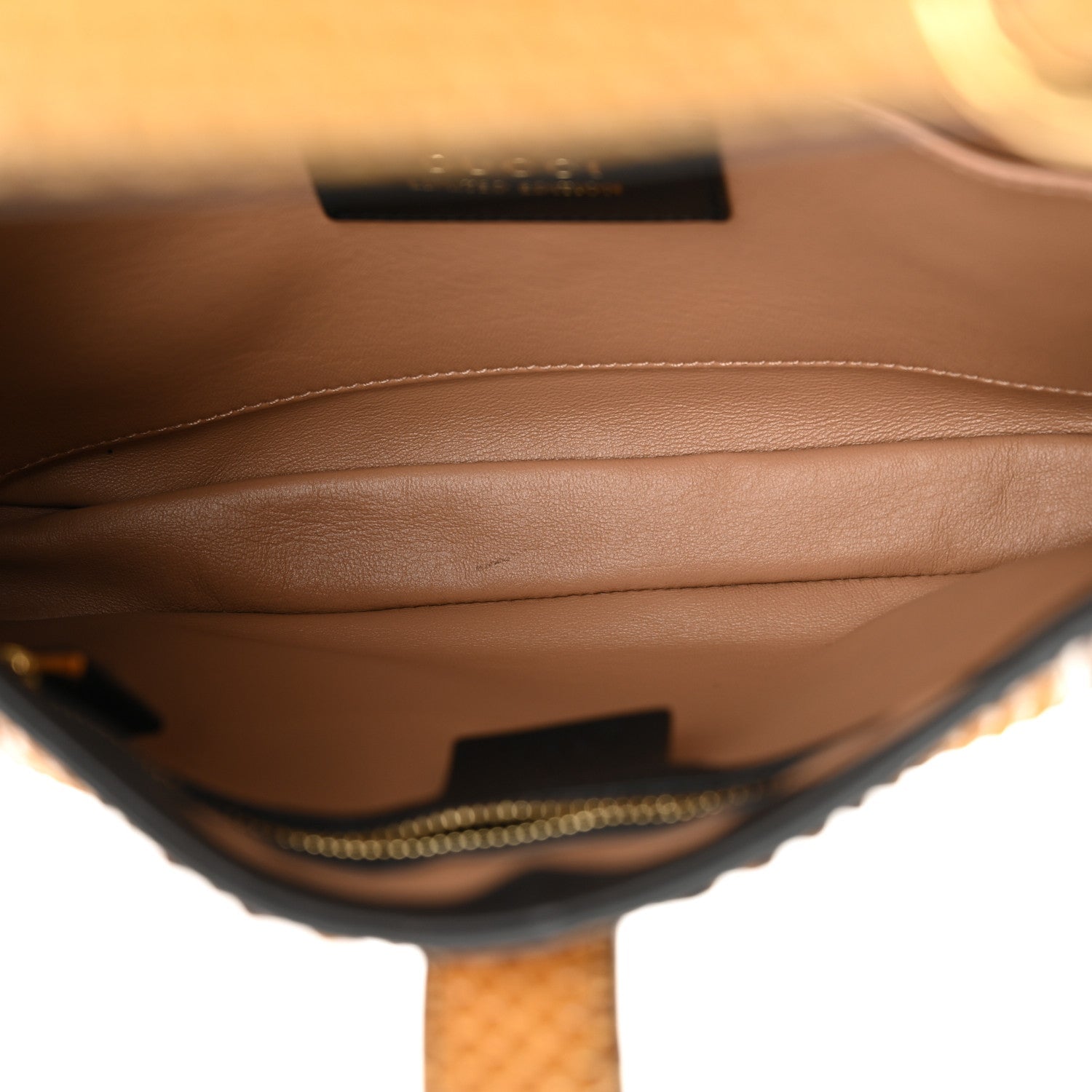 Snakeskin Small Jackie 1961 Hobo Brown