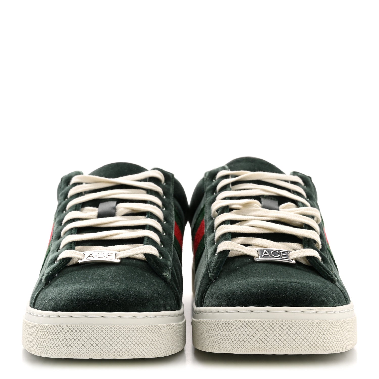 Velvet Web Mens Ace Sneakers 8 Green Red