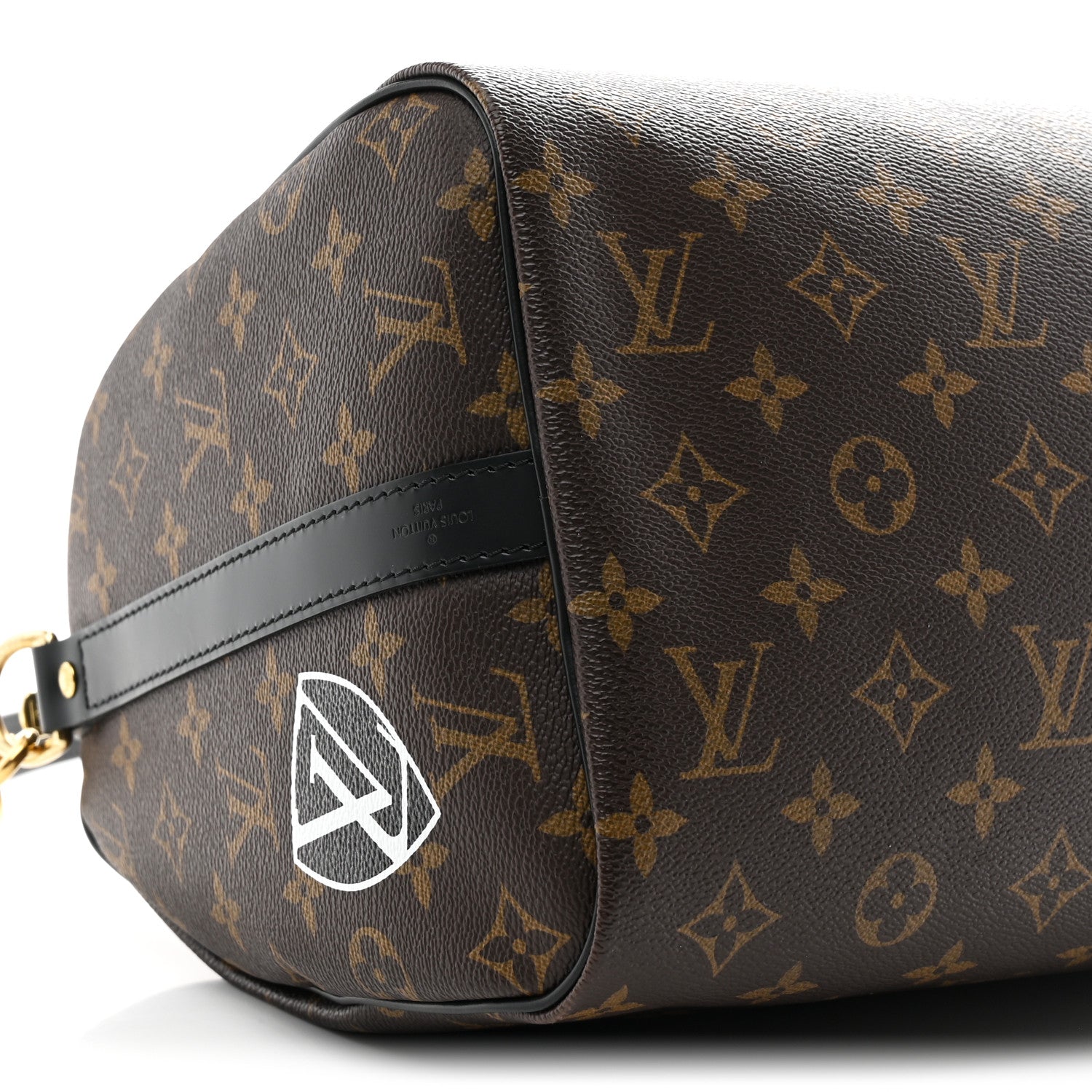 Monogram My World Tour Speedy Bandouliere 30 Black