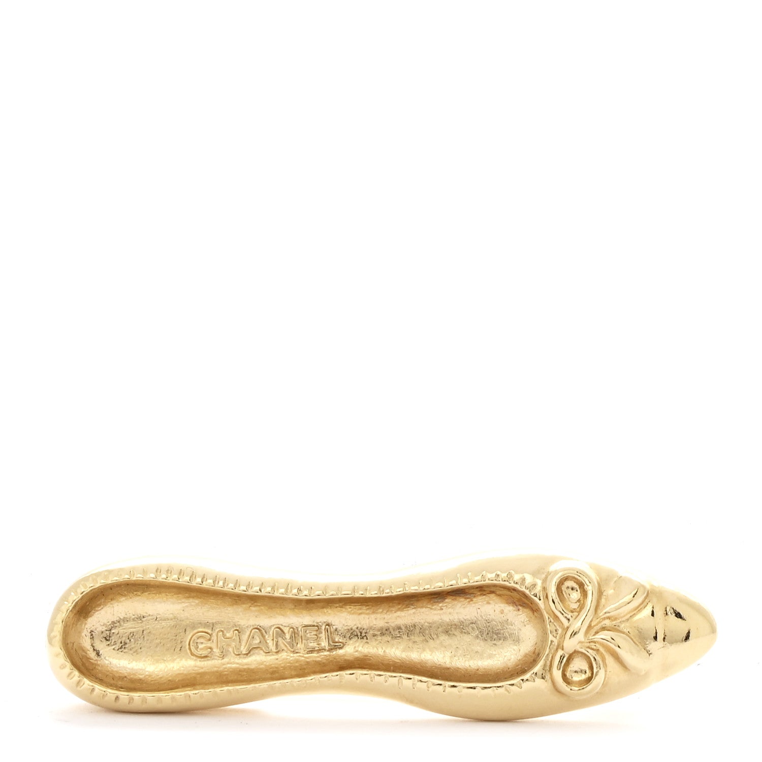 CC Pump Brooch Gold