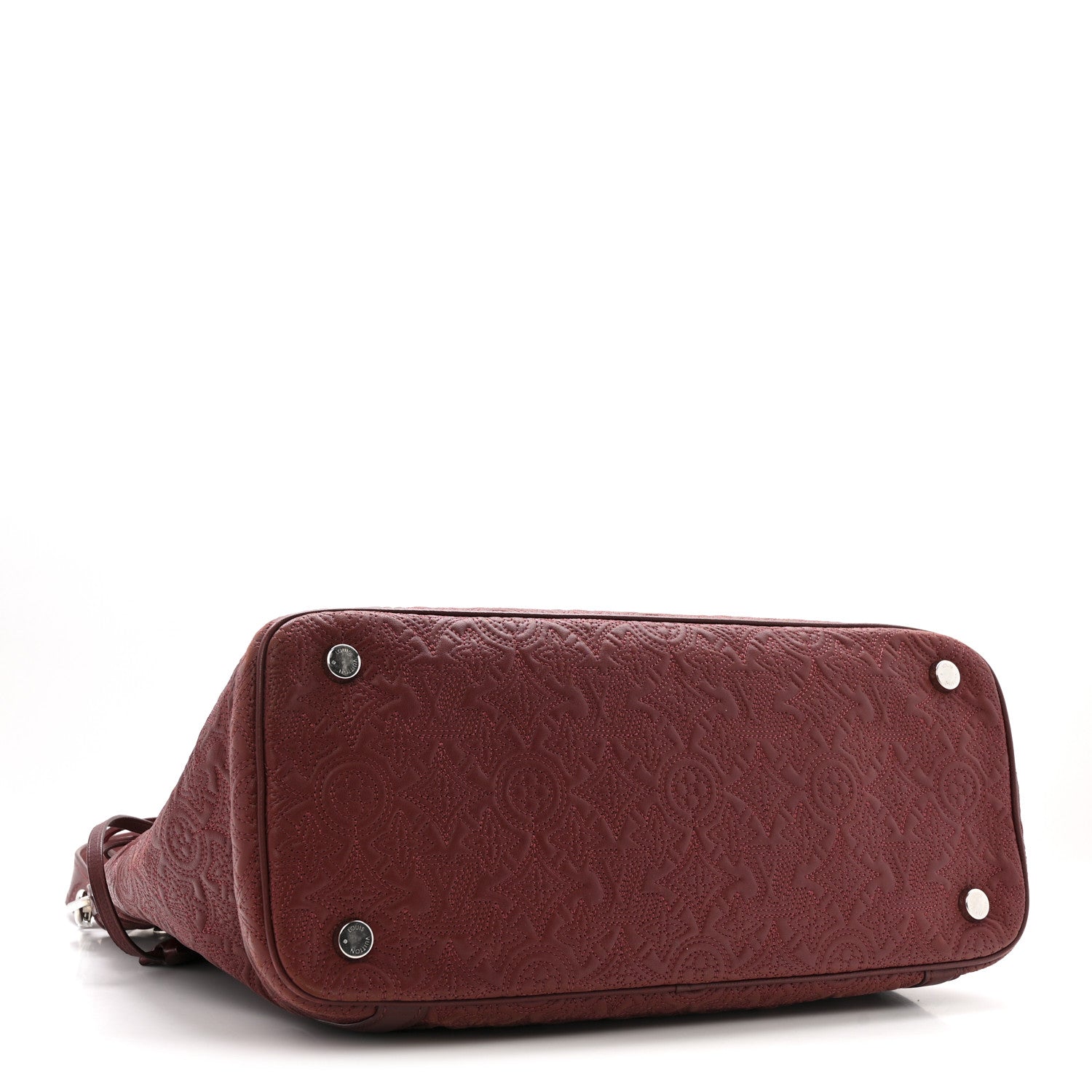 Monogram Lambskin Antheia Ixia MM Fuchsia