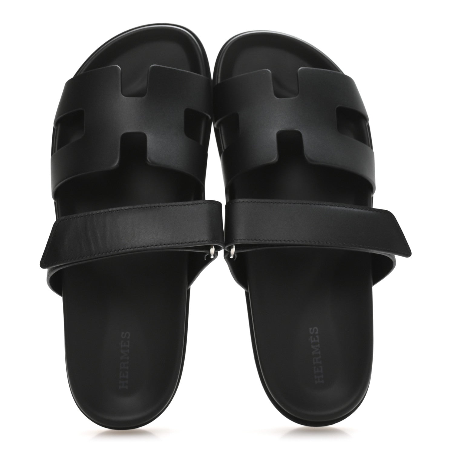 Calfskin Womens Chypre Sandals 40 Black