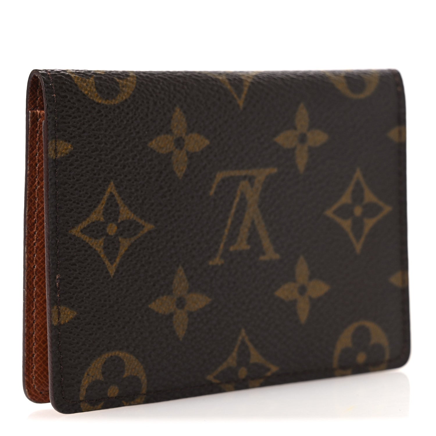 Monogram Porte 2 Cartes Vertical Card Holder