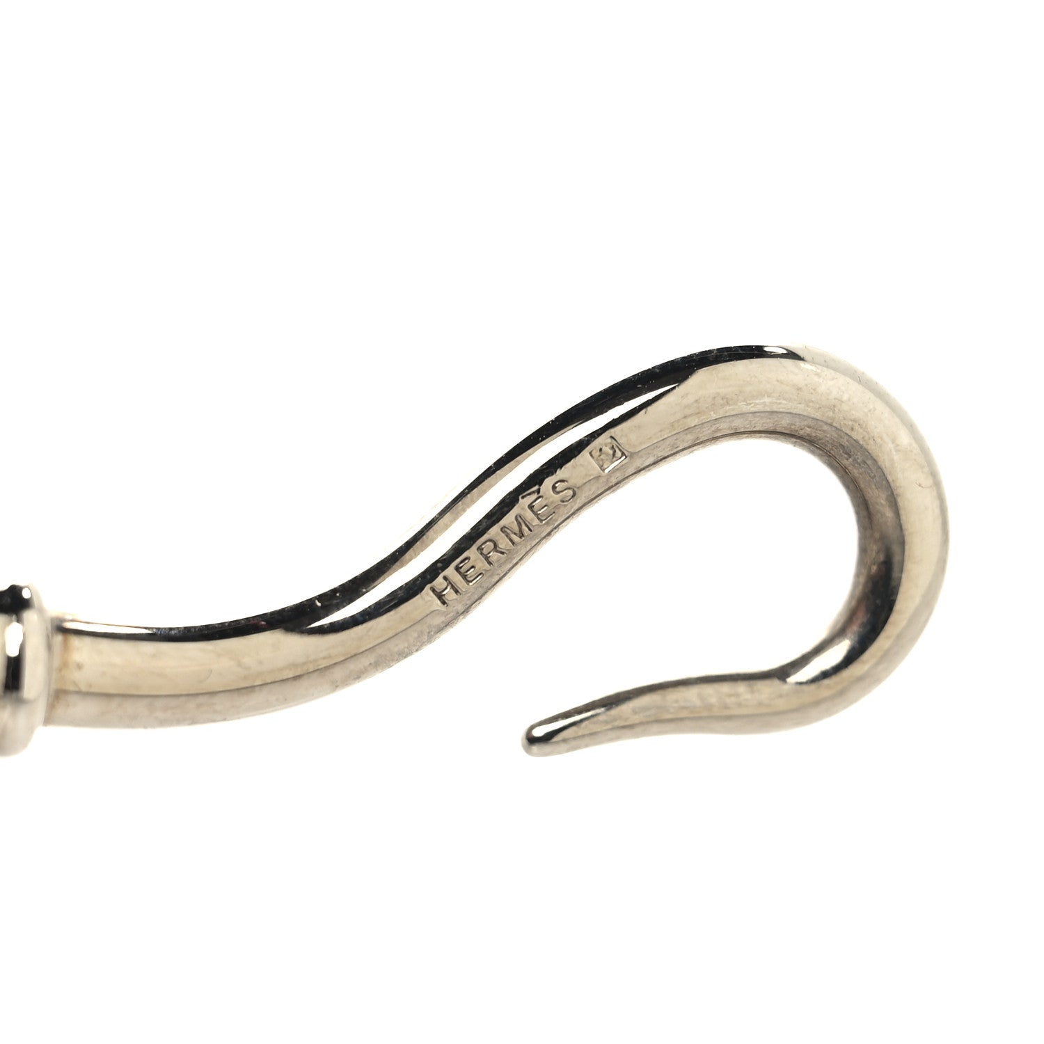 Natural Bridle Jumbo Hook Double Tour Bracelet Bouton