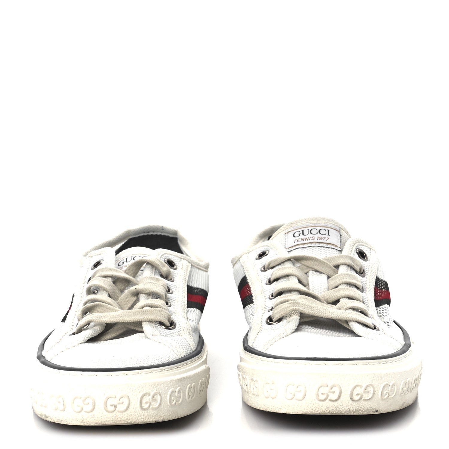 Mesh Web Womens 1977 Tennis Sneakers 37.5 Great White Mystic White