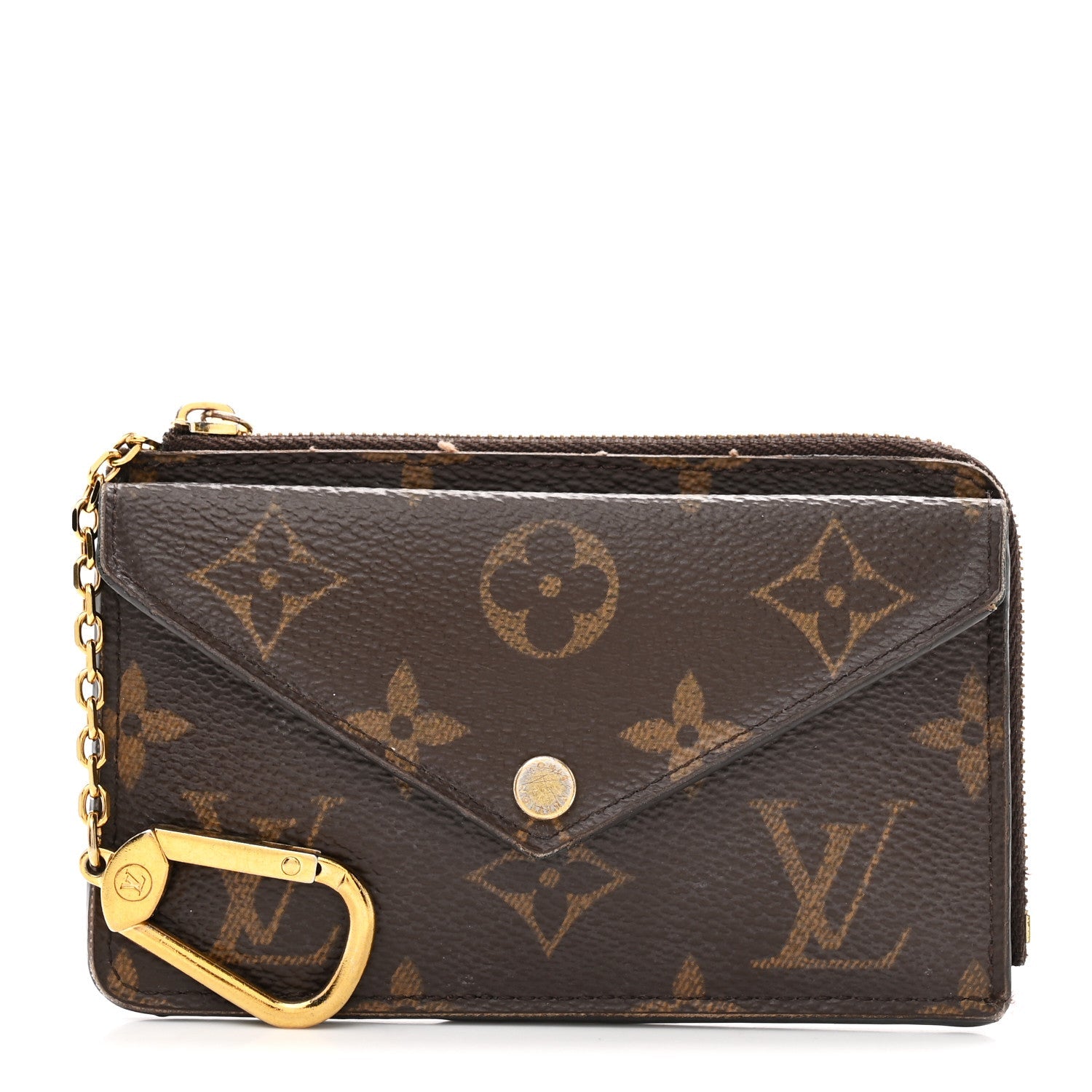 Monogram Recto Verso Card Holder Black