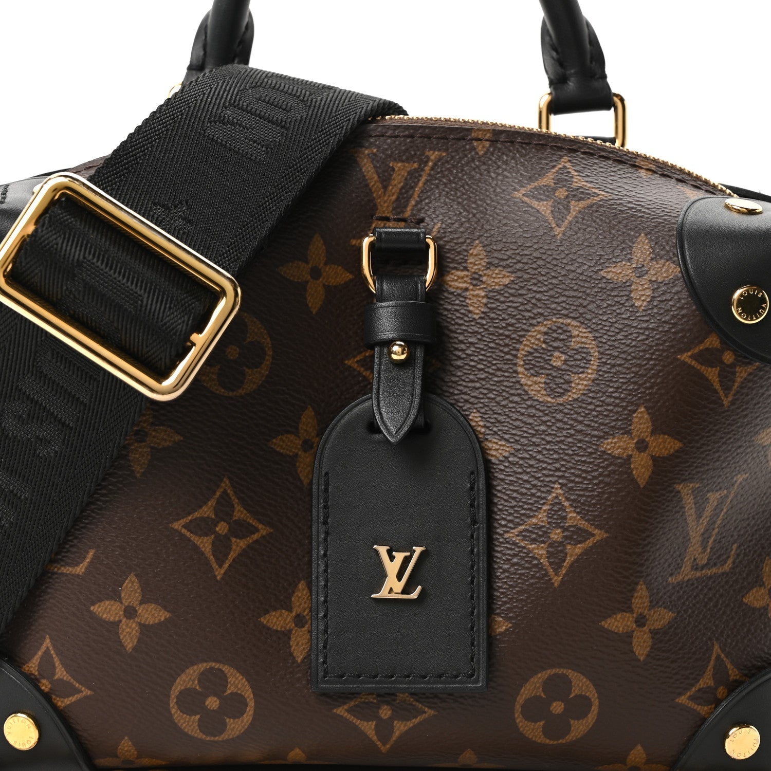 Monogram Petite Malle Souple Black