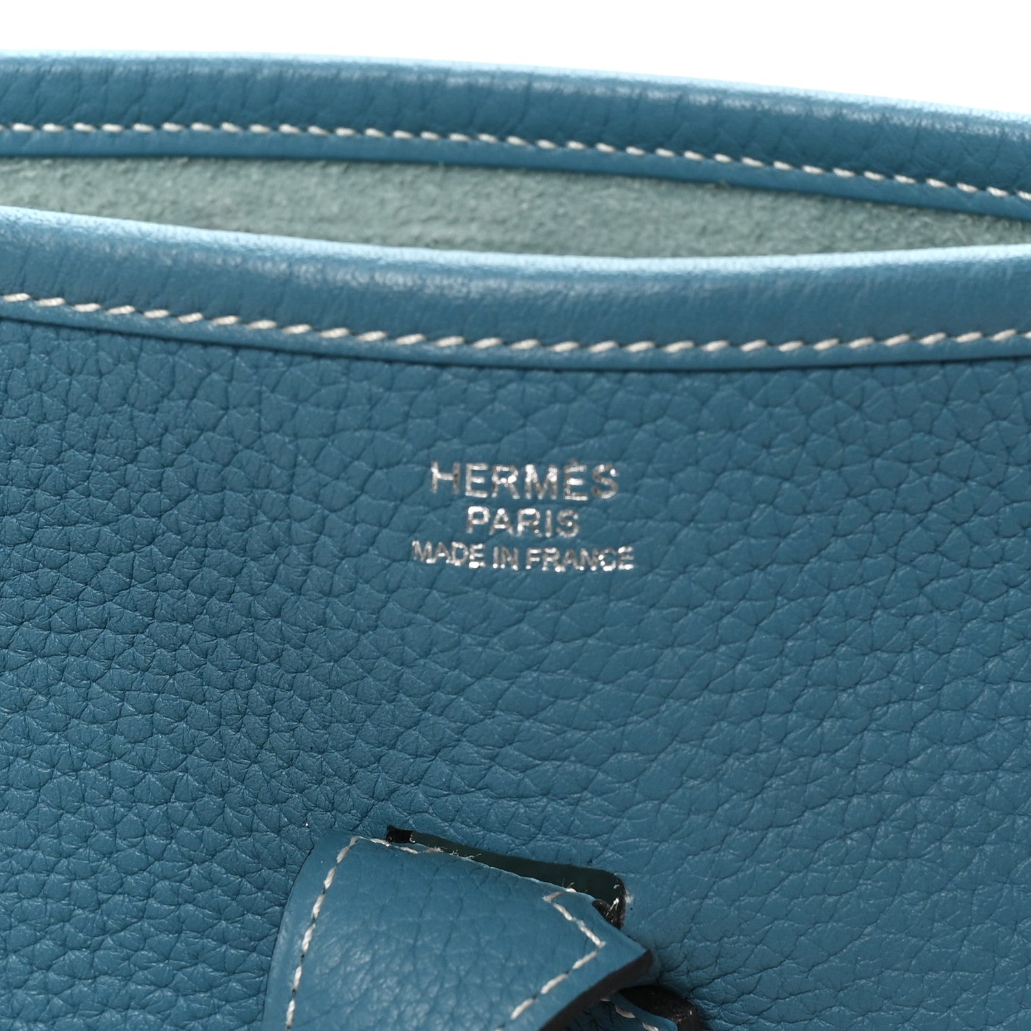 Taurillon Clemence Evelyne III PM Blue Jean