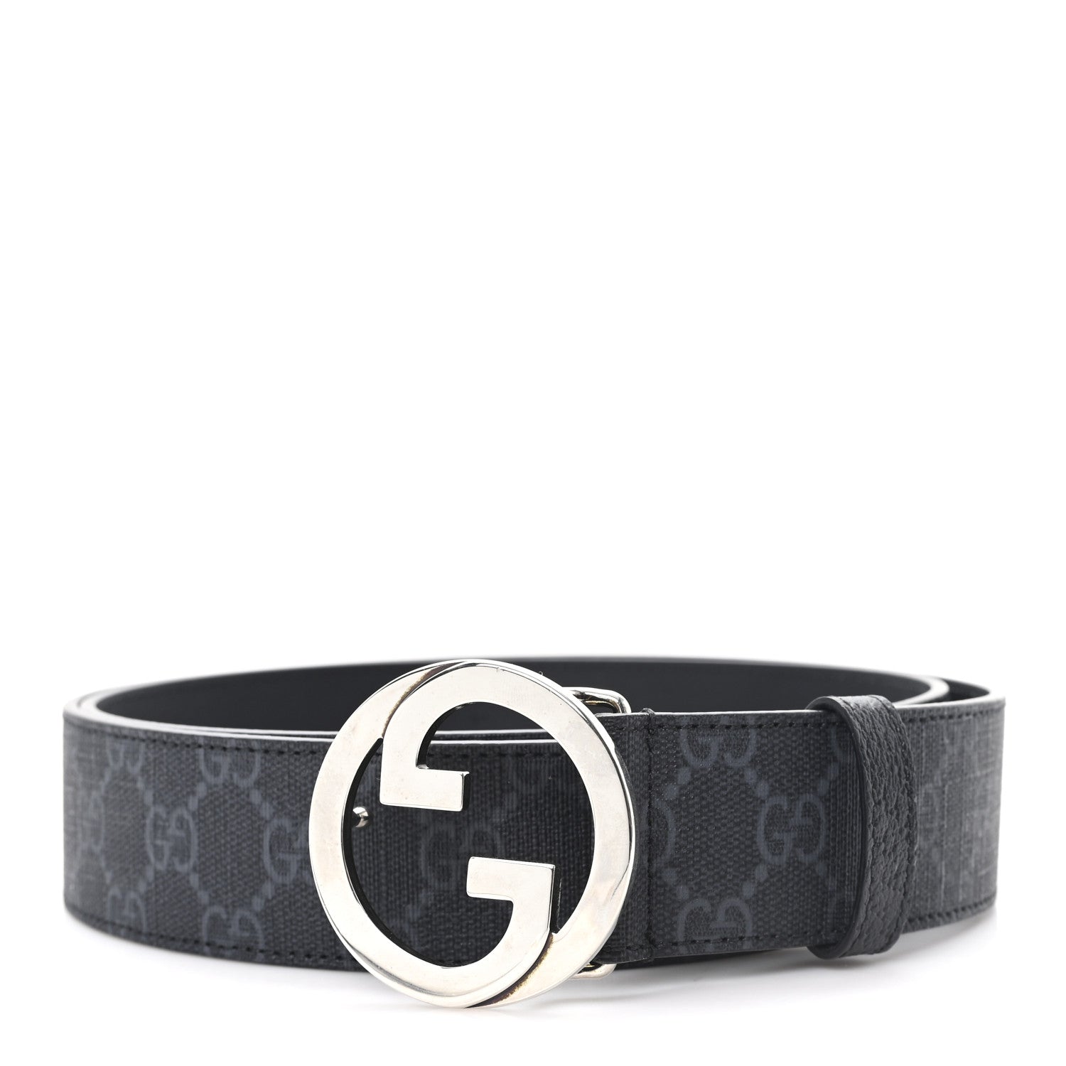 GG Supreme Monogram Blondie 40mm Belt 85 34 Black