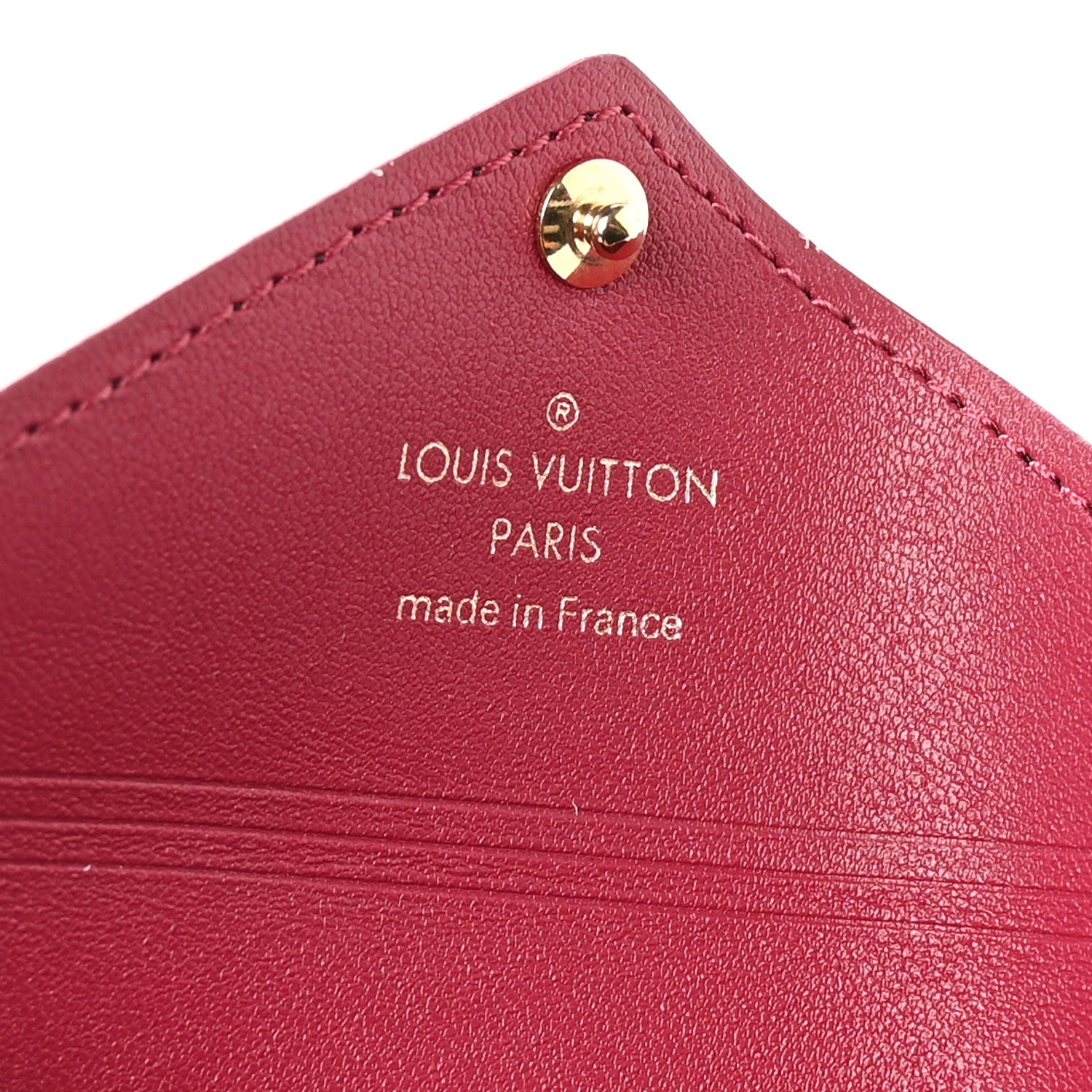 Monogram Small Kirigami Pochette Insert Fuchsia