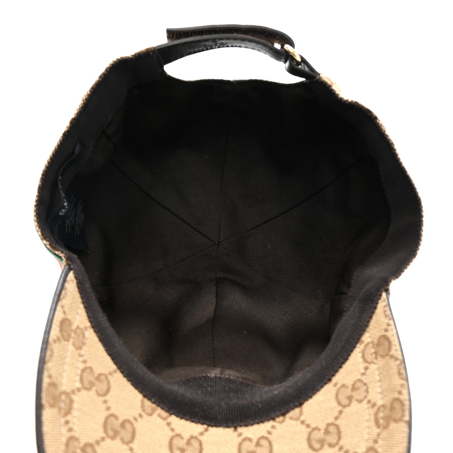 Monogram Web Baseball Hat M Beige Cocoa