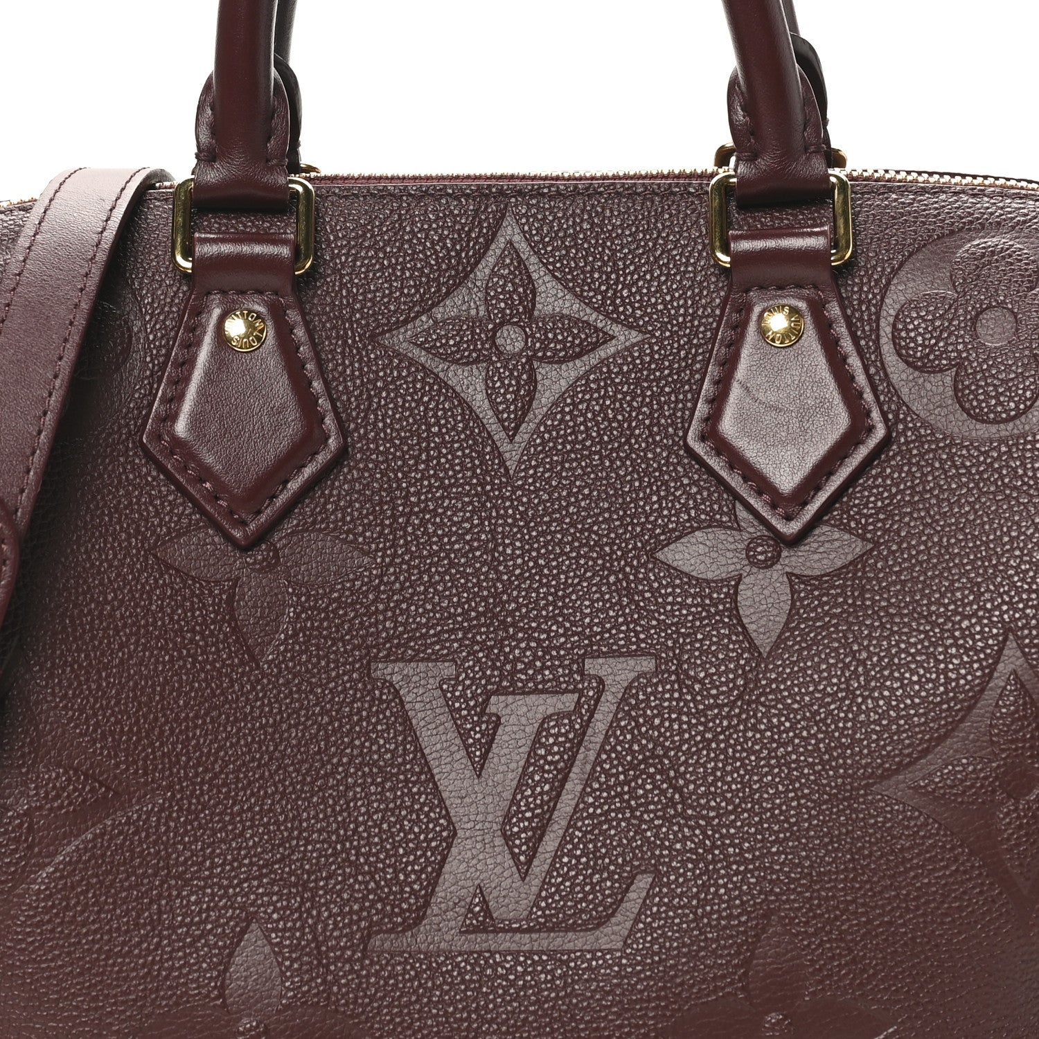 Empreinte Monogram Giant Speedy Bandouliere 25 Wine