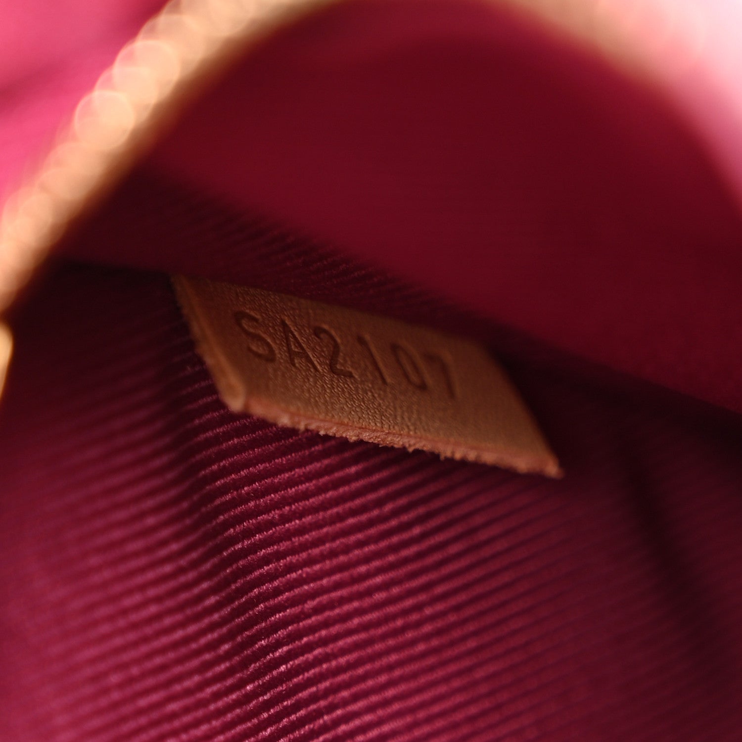 Monogram Cluny BB Bordeaux Fuchsia