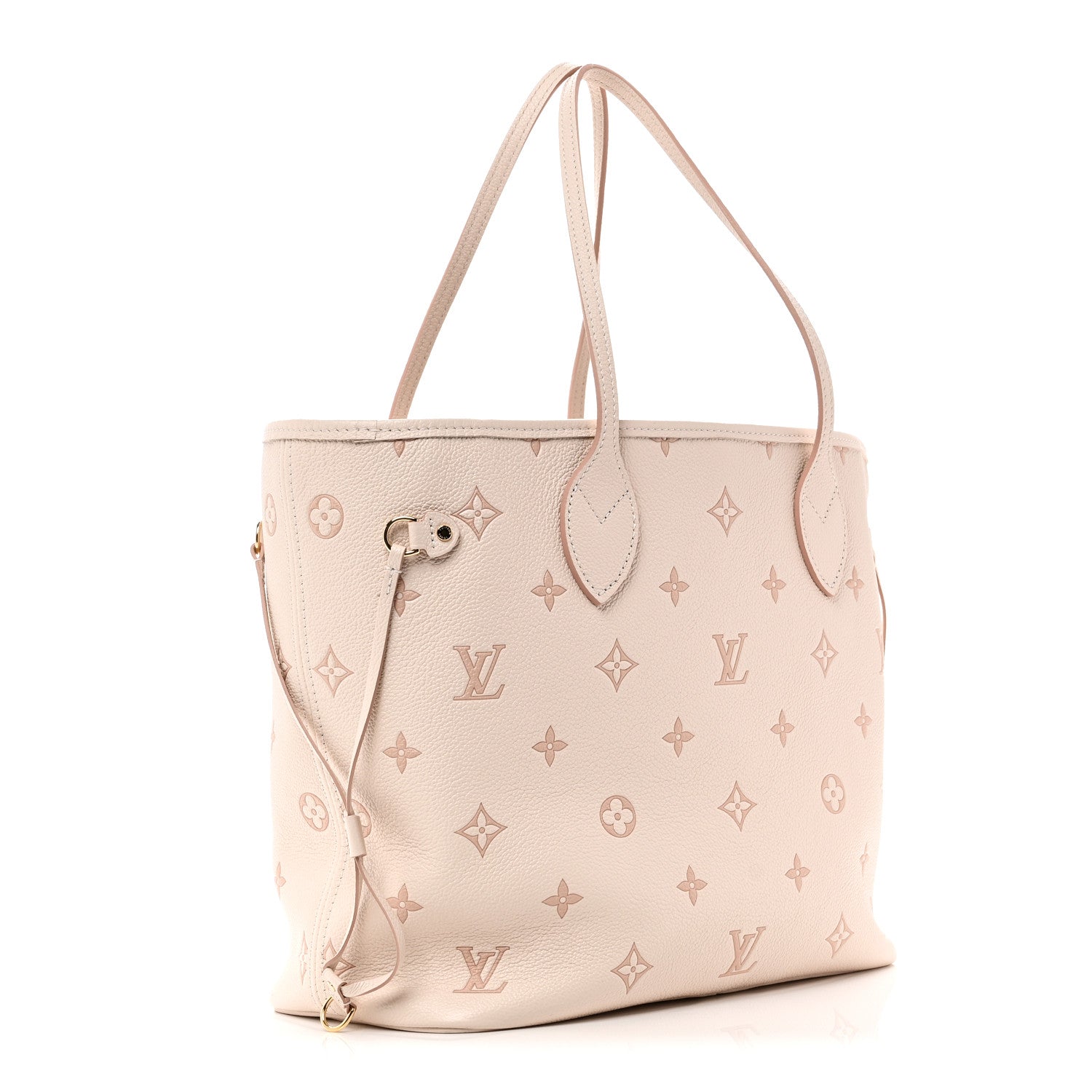Monogram Debossed Neverfull MM Eden