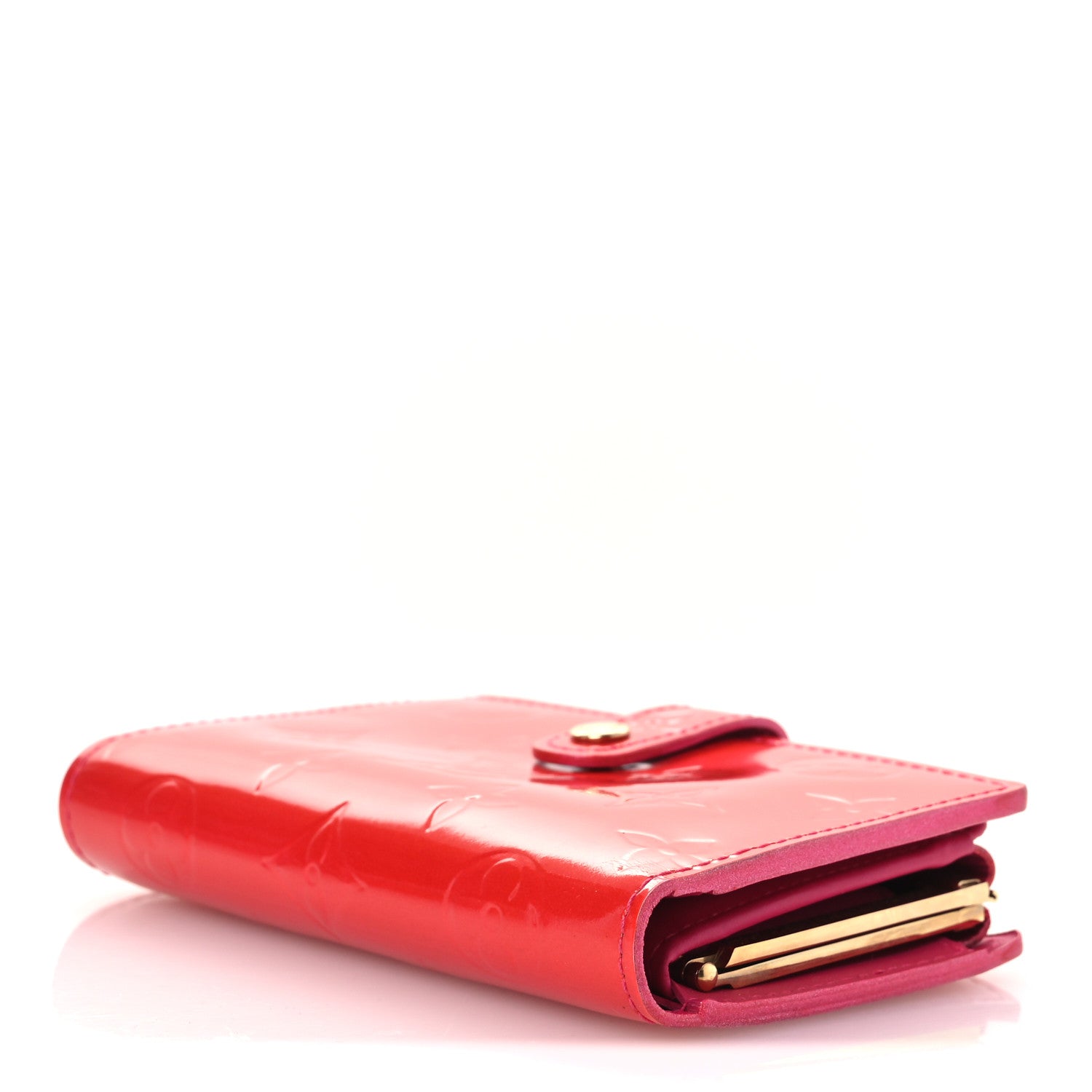 Vernis French Purse Wallet Fuchsia