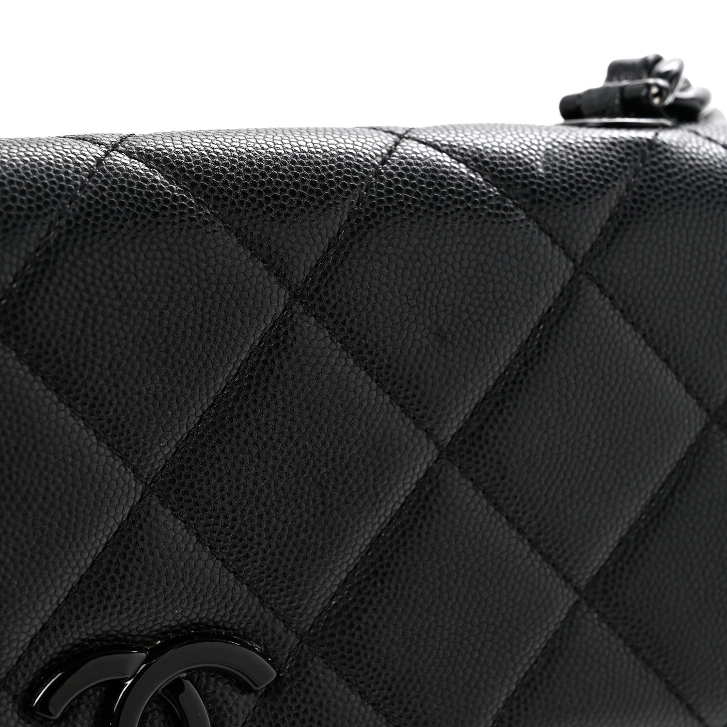 Caviar Quilted My Everything Flap Black