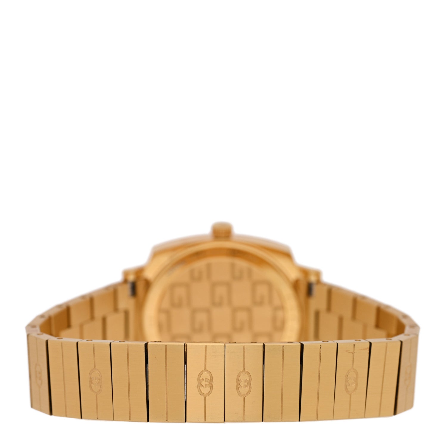 Stainless Steel 27mm Grip Quartz Watch Gold