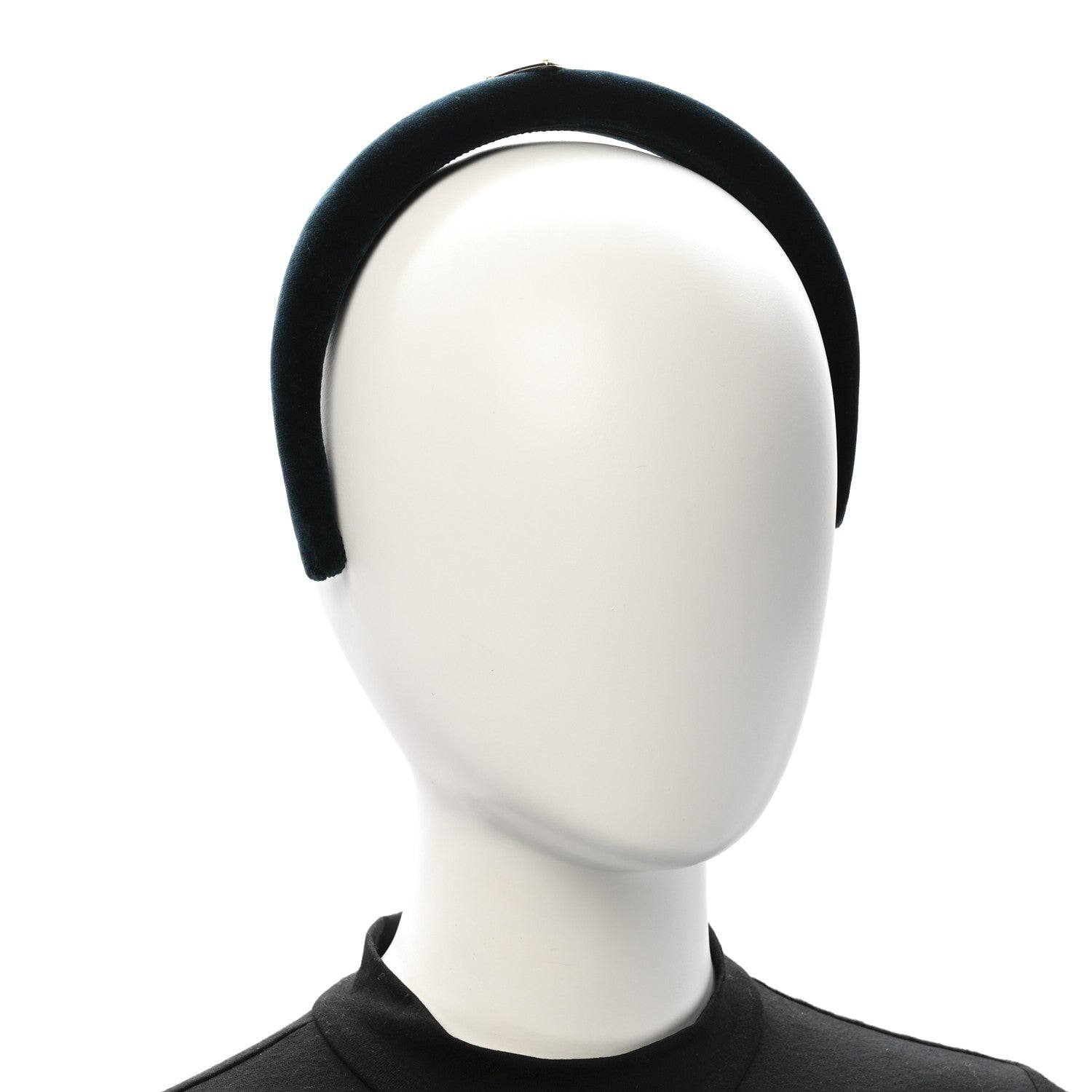 Velvet Headband Petrolio