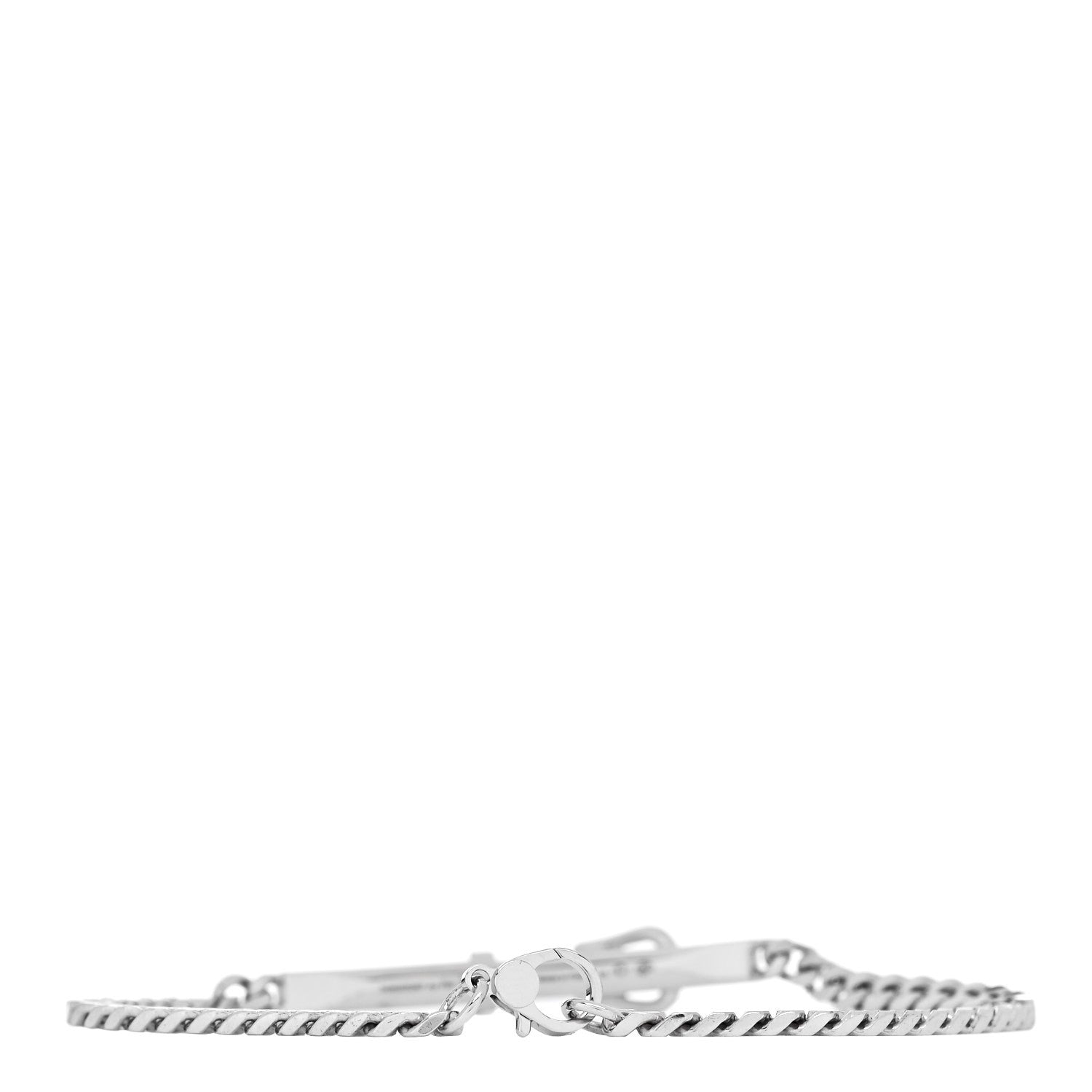 18K White Gold Diamond Etriviere Bracelet