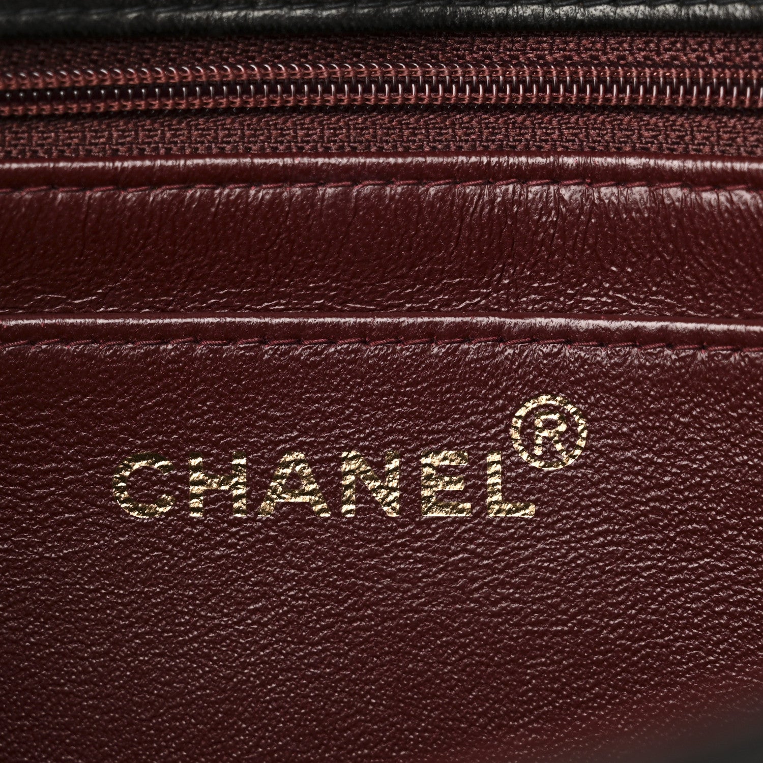 Lambskin Quilted Medium Single Flap Black