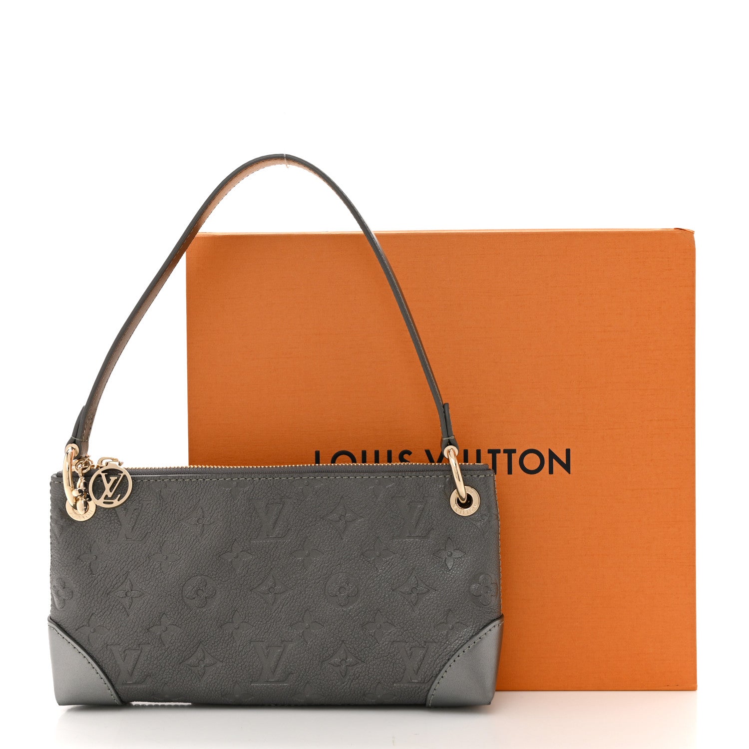 Shimmery Empreinte Pochette Sevres Gun Metal