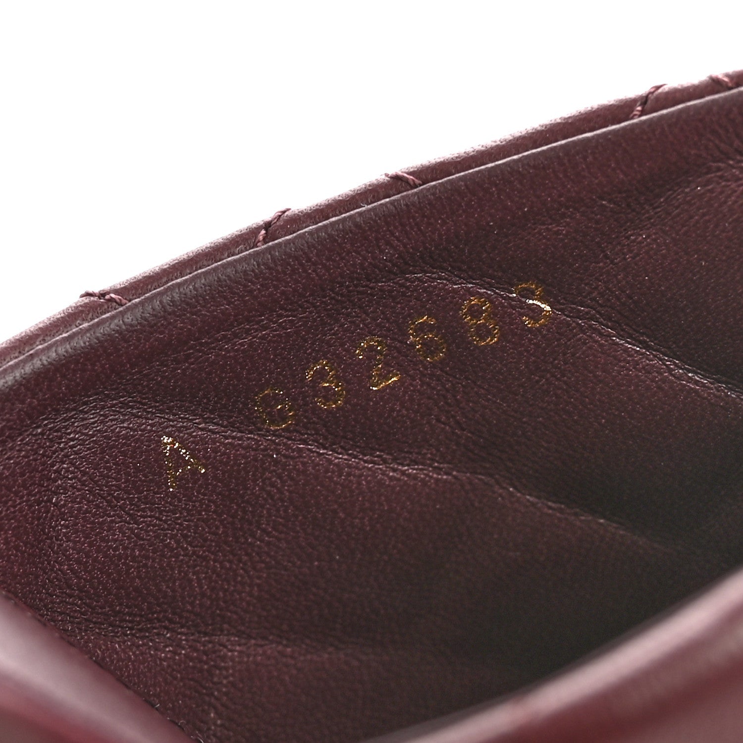 Lambskin Quilted CC Chain Mules 37 Burgundy Black