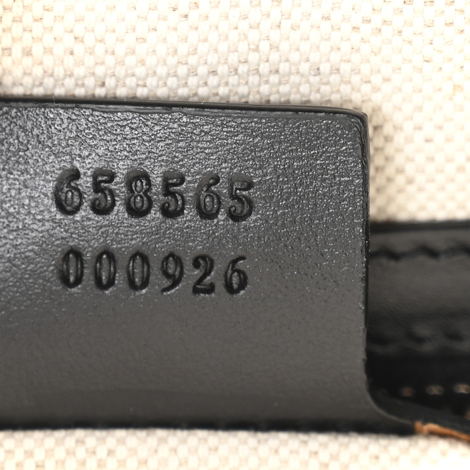 Calfskin GG Tennis Embossed Shoulder Bag Black