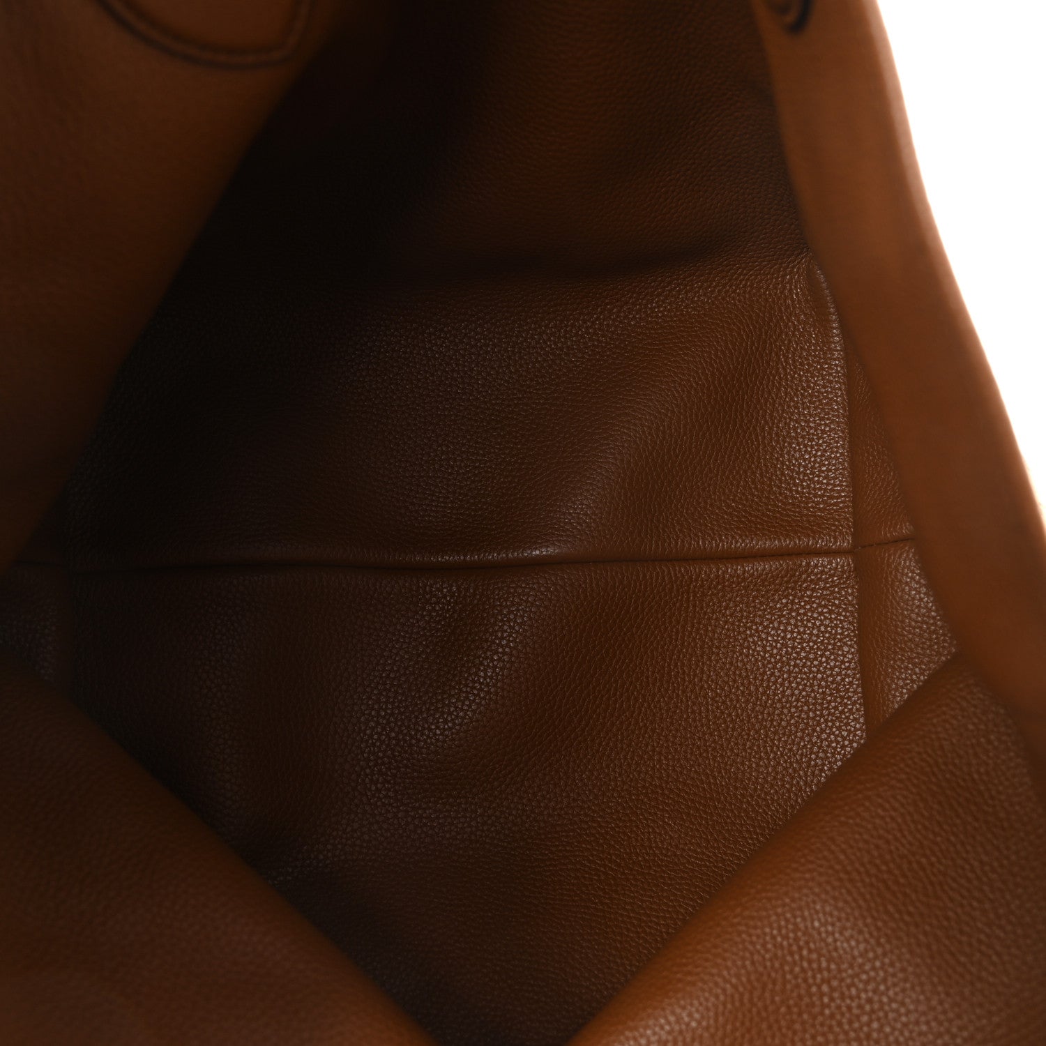 Grained Calfskin Monogram Large Totissima Reversible Tote Brown