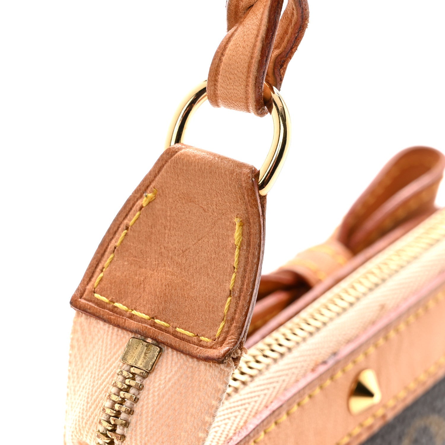 Monogram Cherry Blossom Pochette Accessories Brown