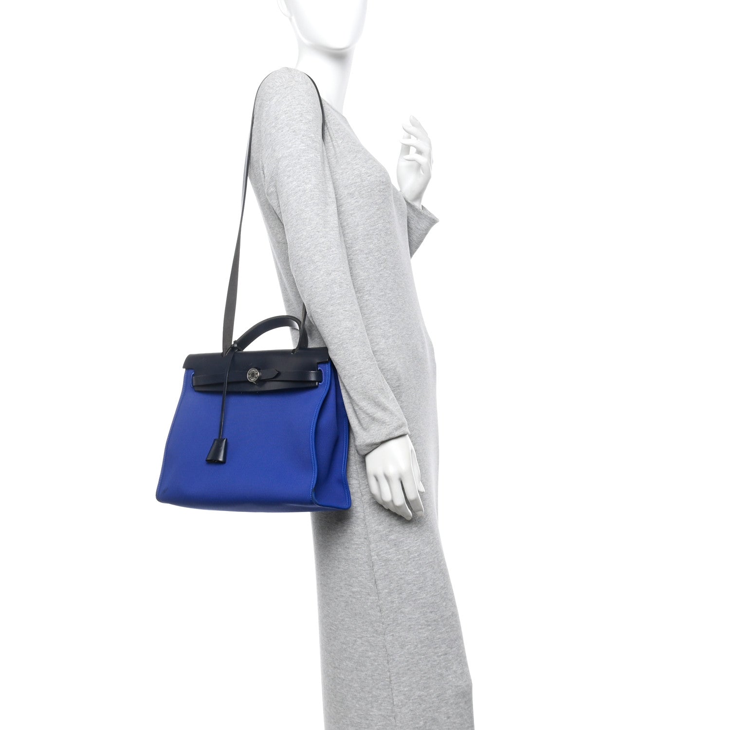 Toile Vache Hunter Herbag Zip 31 PM Bleu Electrique Bleu Indigo