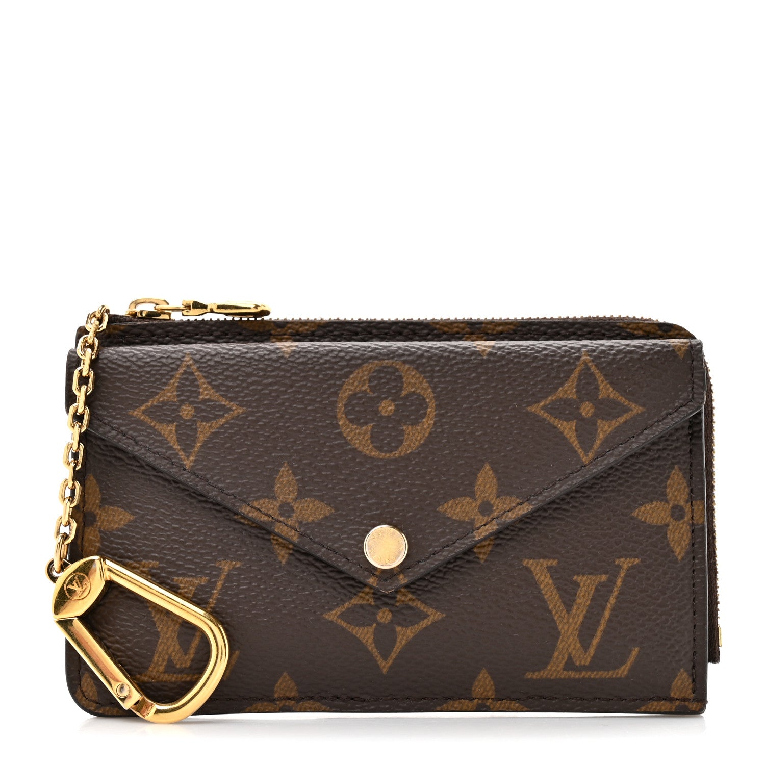 Monogram Recto Verso Card Holder Black