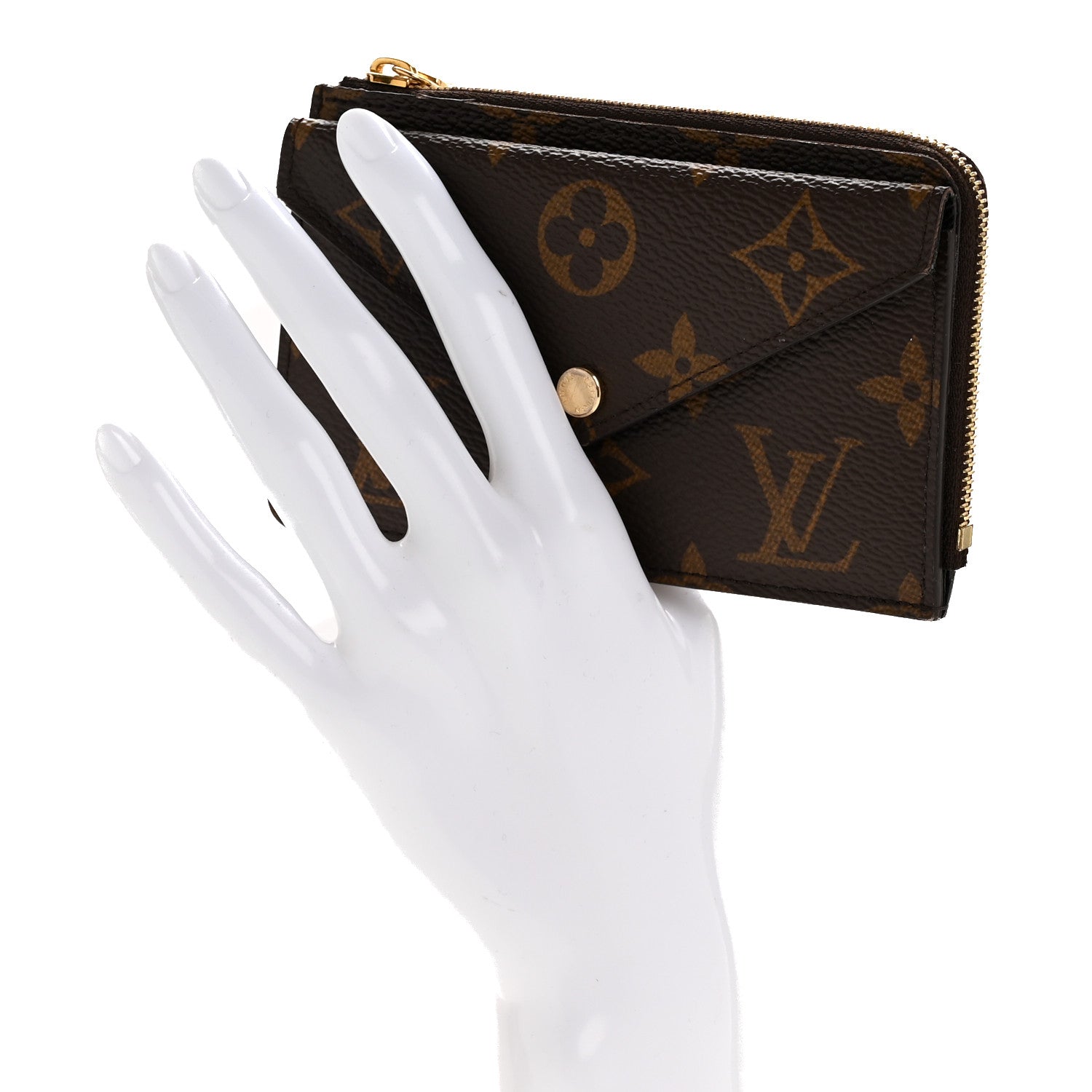 Monogram Recto Verso Card Holder Black