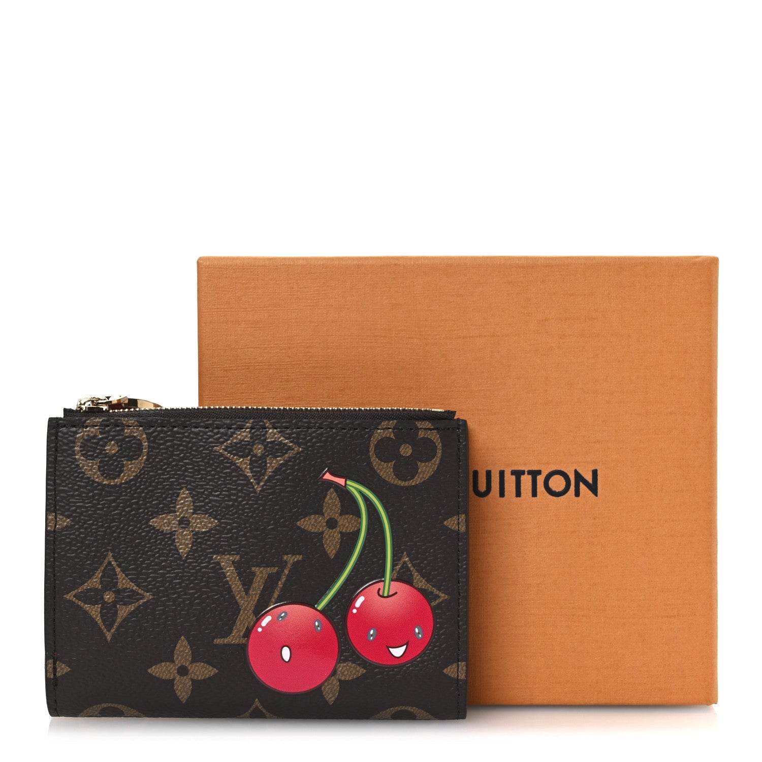 LV X TM Monogram Cerises Lisa Wallet