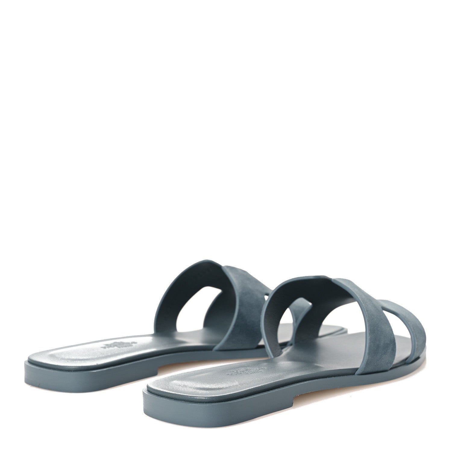 Suede Goatskin Oran Sandals 39 Bleu Tonnerre 39 Bleu Tonnerre